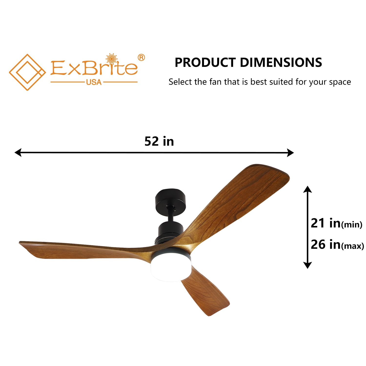 ExBrite LWYFZPFL5202BR Ceiling-Fans - View #21