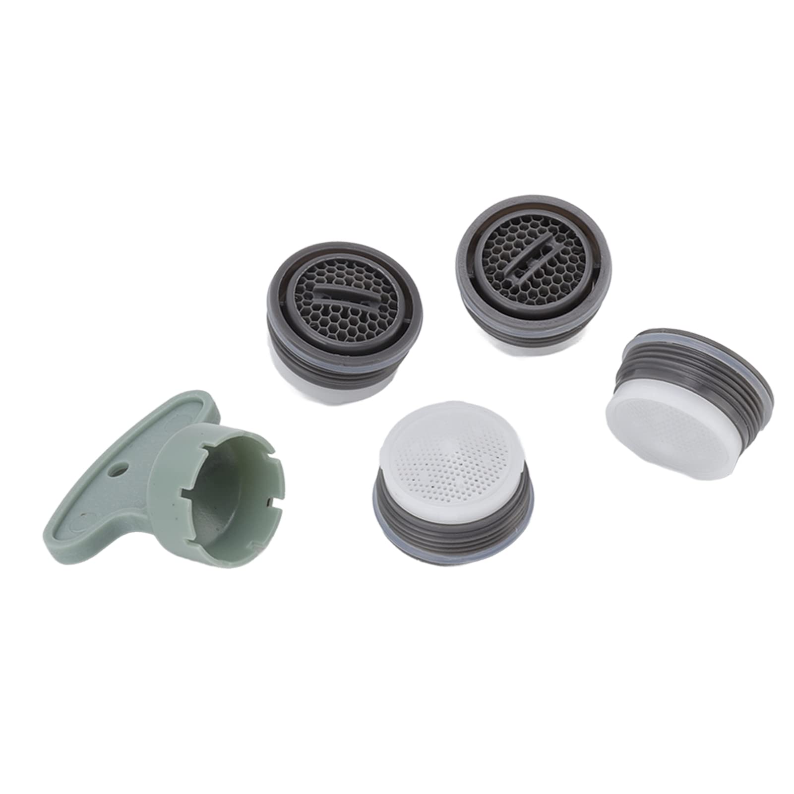 Oyezvary M20 Faucet Aerators Set with Spanner Tool for Easy Installation Water Saving Restrictor Replacement Parts for Kitchen and Bathroom Sink #LOZ0821O496