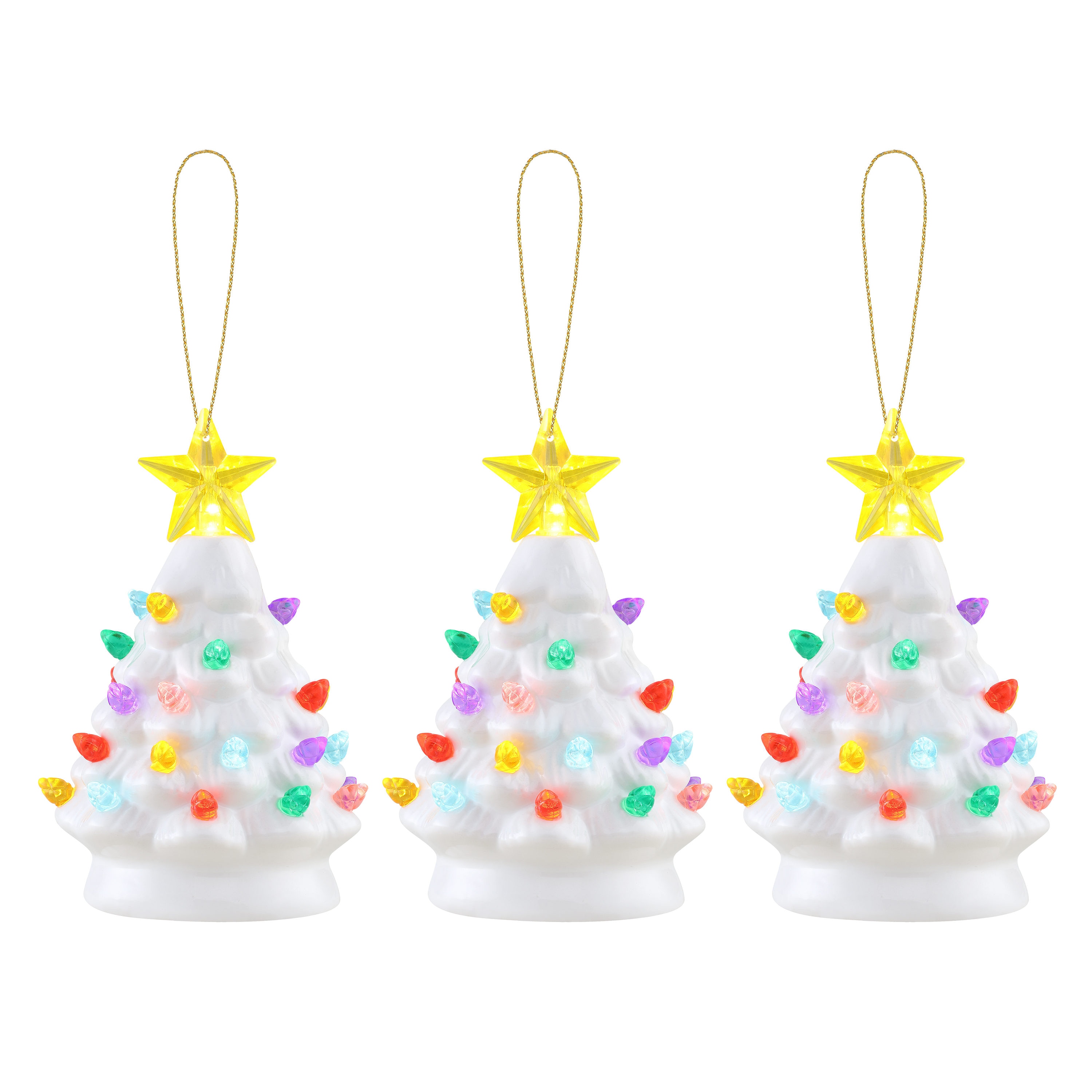 Mr. Christmas 24318 5.25-Inches Lighted Christmas tree(s) Battery-operated Christmas Decor