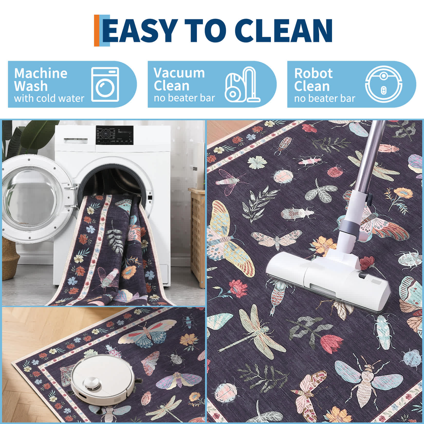 WhizMax SUNNY-PHK-344MW7W9 rugs - View #9