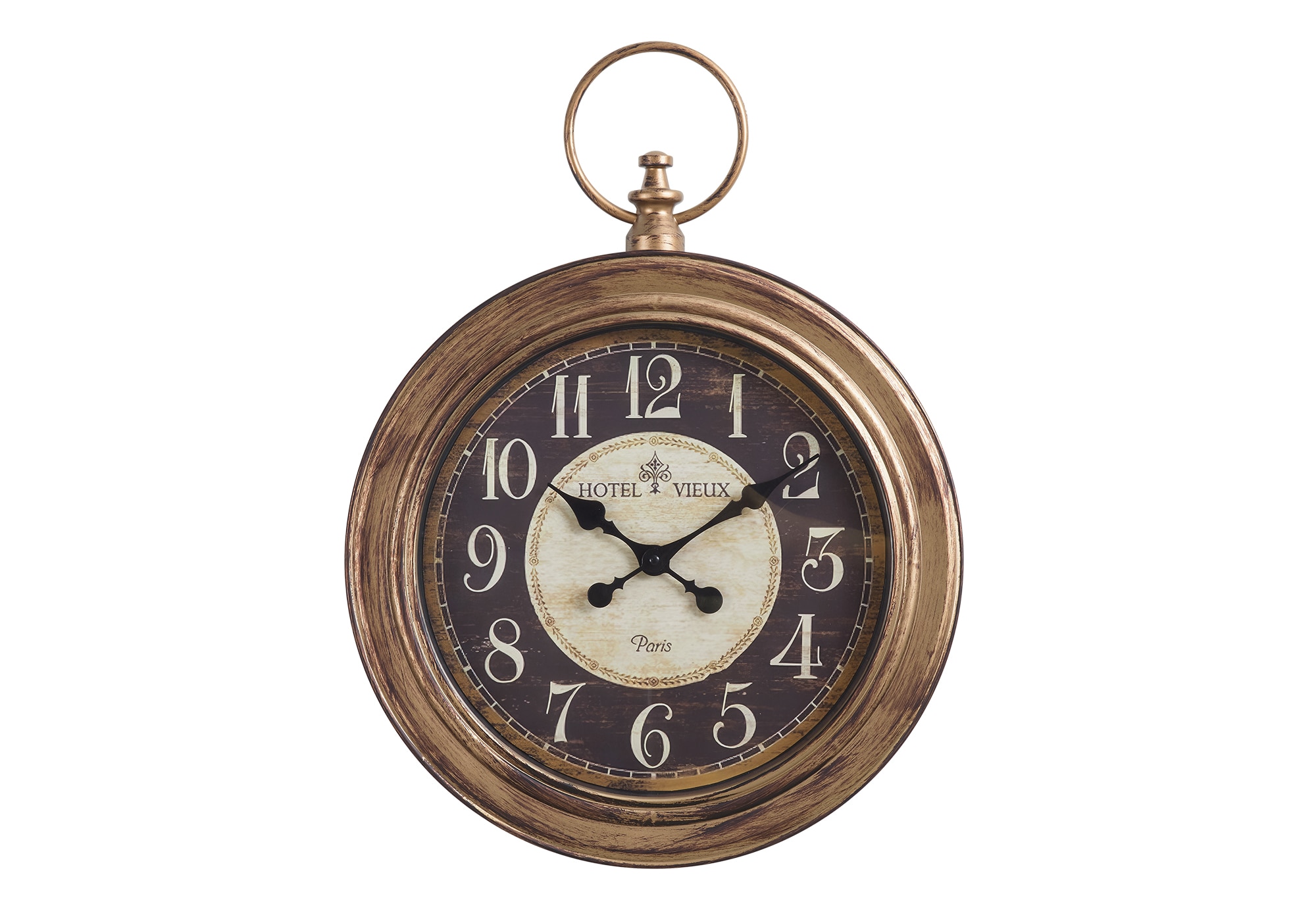 Flynama Wall Clock Analog Round Wall Traditional