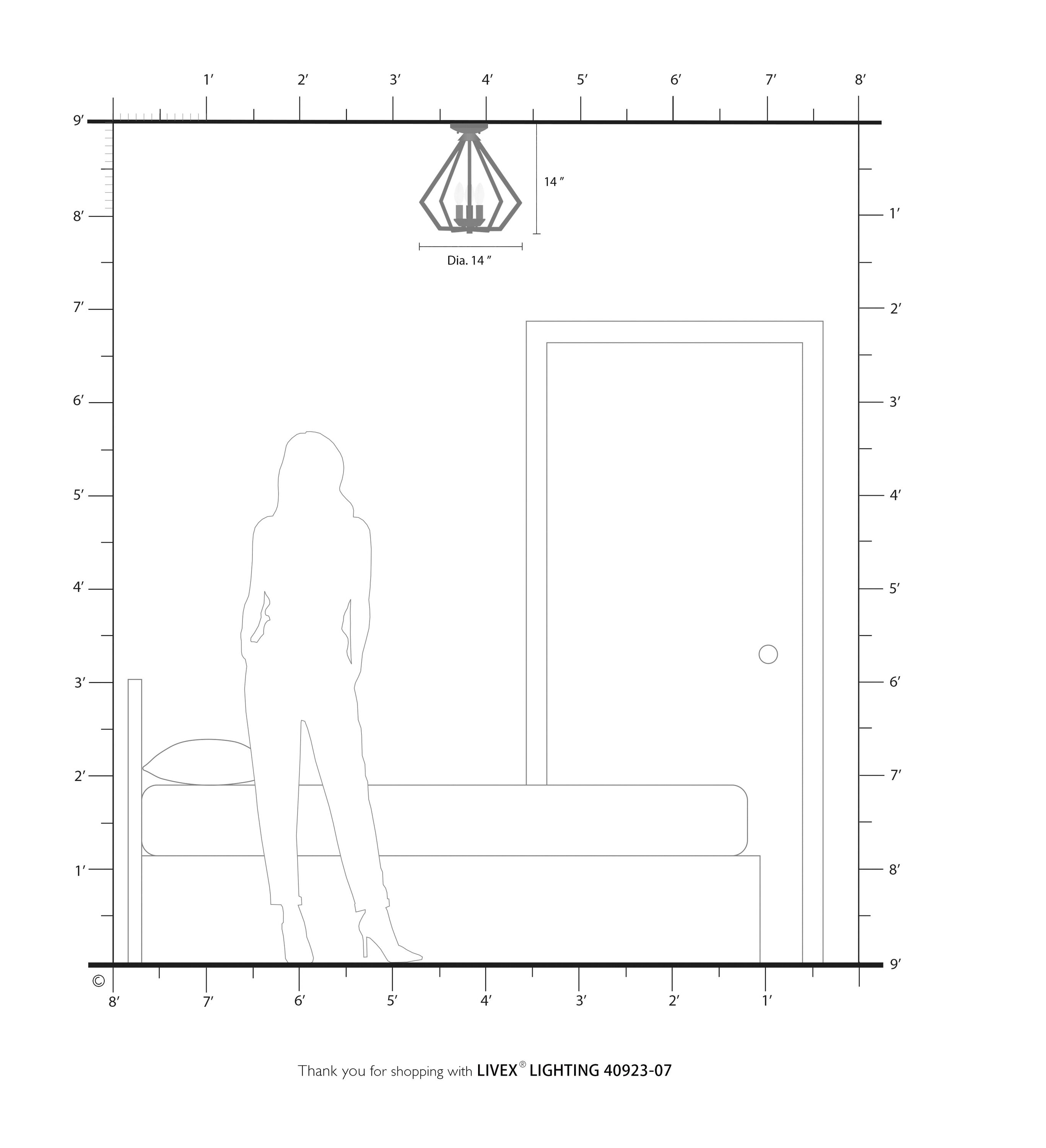 Livex Lighting 40923-07 b090015 - View #8