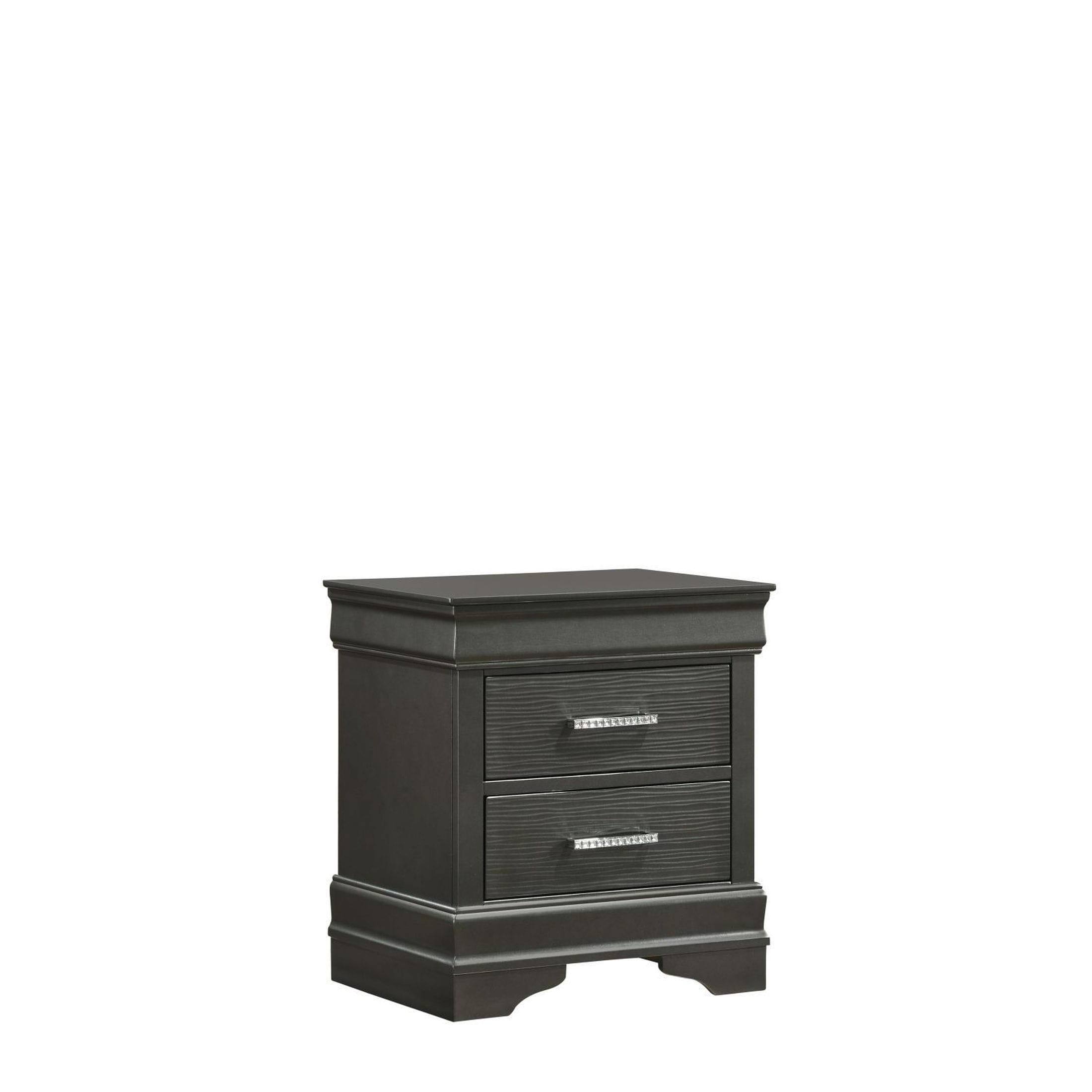 JASMODER 733569339099 Gray MDF Bookcase with Doors ( Medium