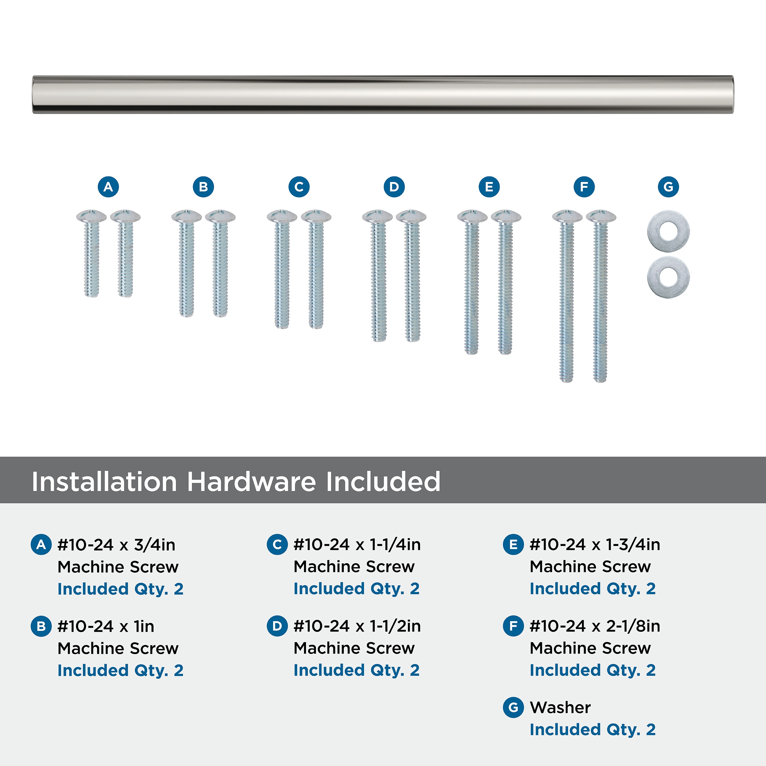 Amerock BP55533PN Cabinet-Pulls - View #2