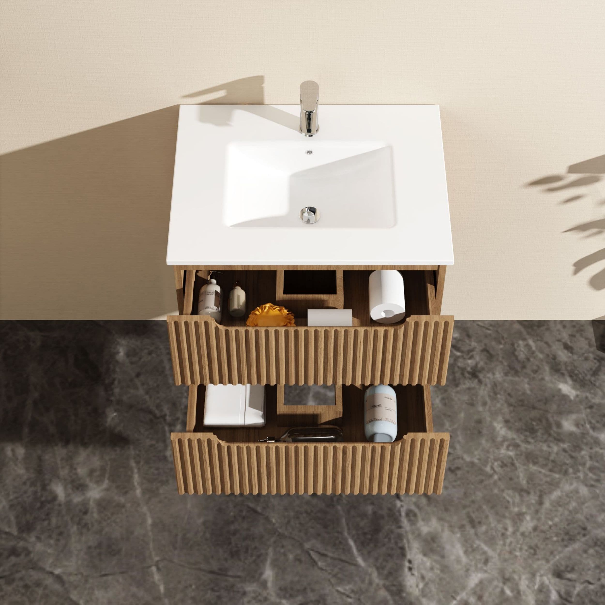 WELLFOR GIZ-X4B3036 Bath-Vanity-Combo - View #3