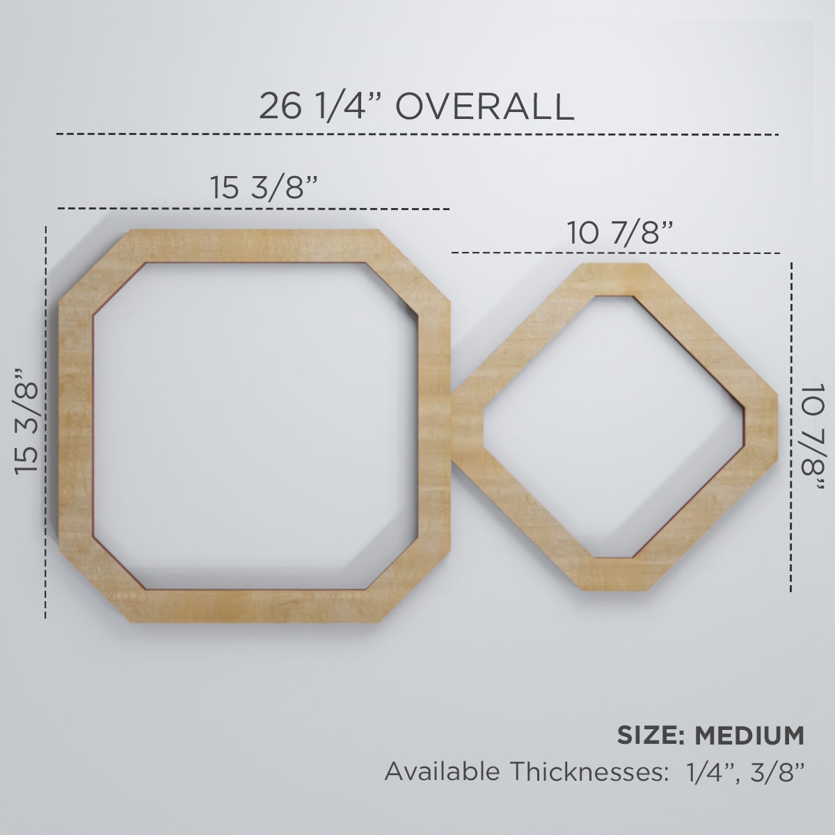Ekena Millwork WALW16X16X0375LKHHI Wall-Panels - View #3