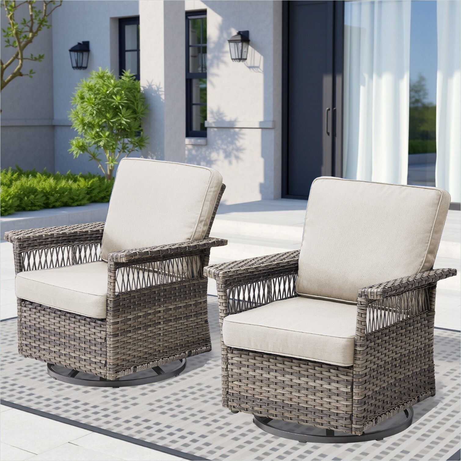 Watnature 2K2ICNM8C7N9 Patio-Chairs - View #2