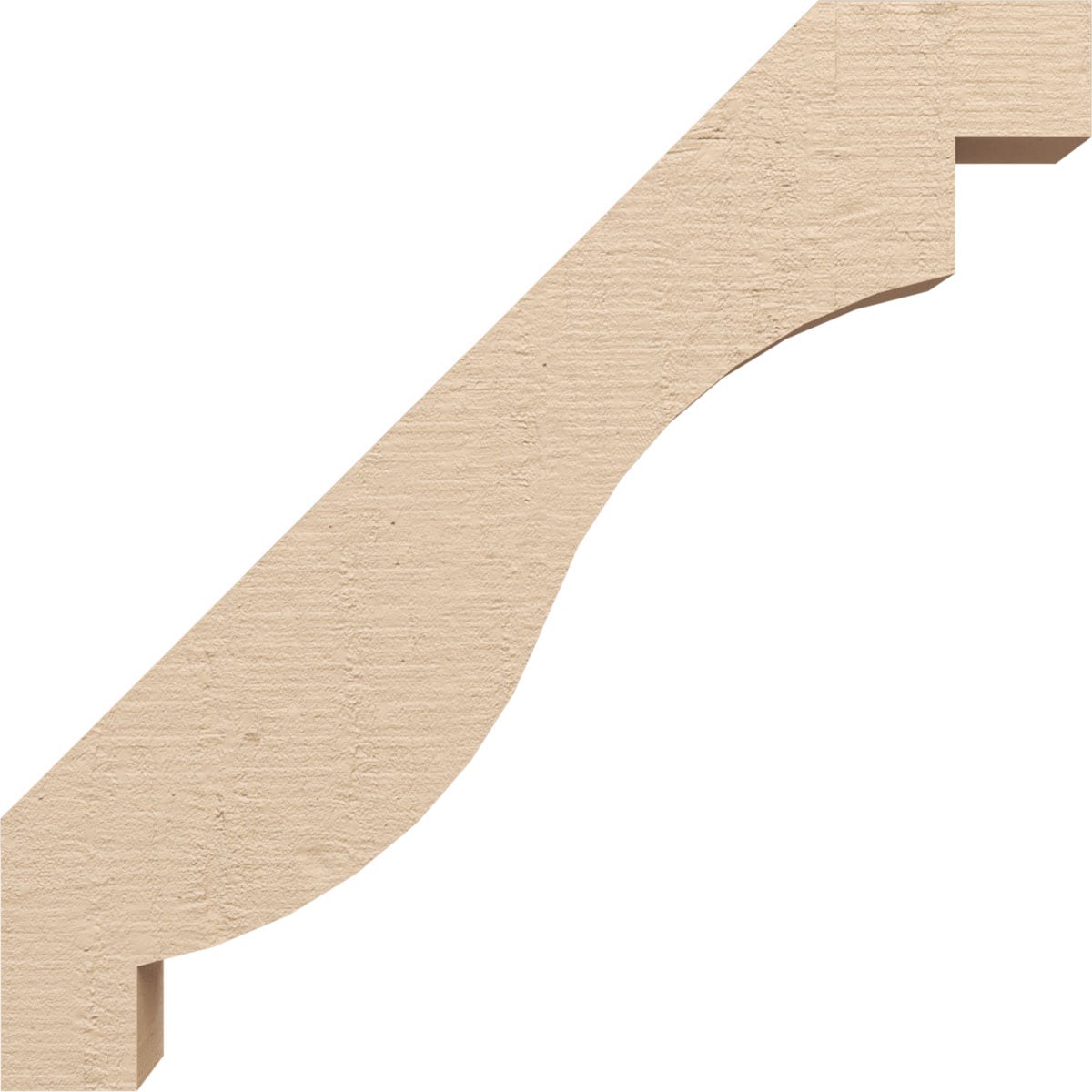 Ekena Millwork BRCUR03X18X18CHGRCPR braces - View #4