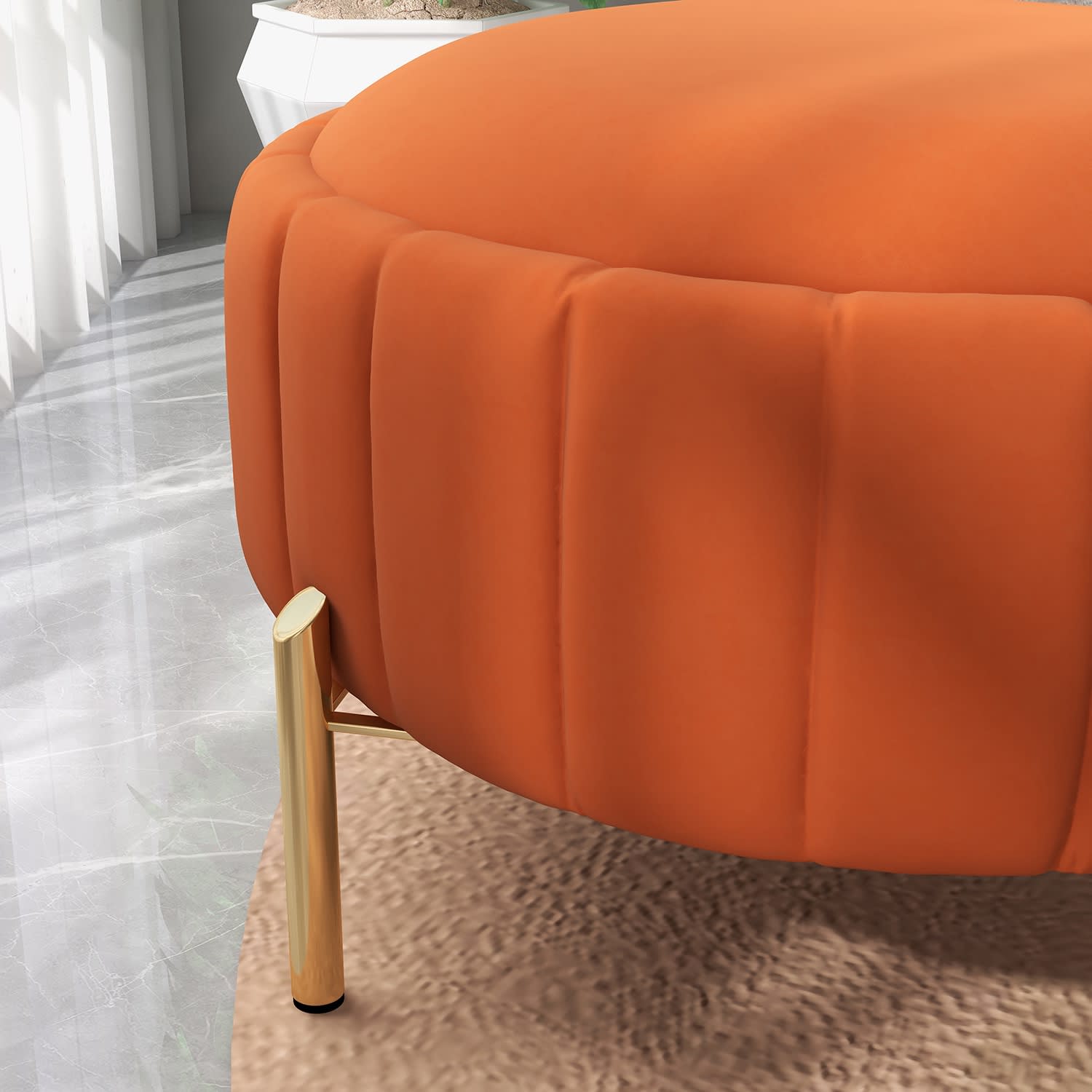 SEYNAR XY625-ORANGE Indoor-Ottomans - View #6