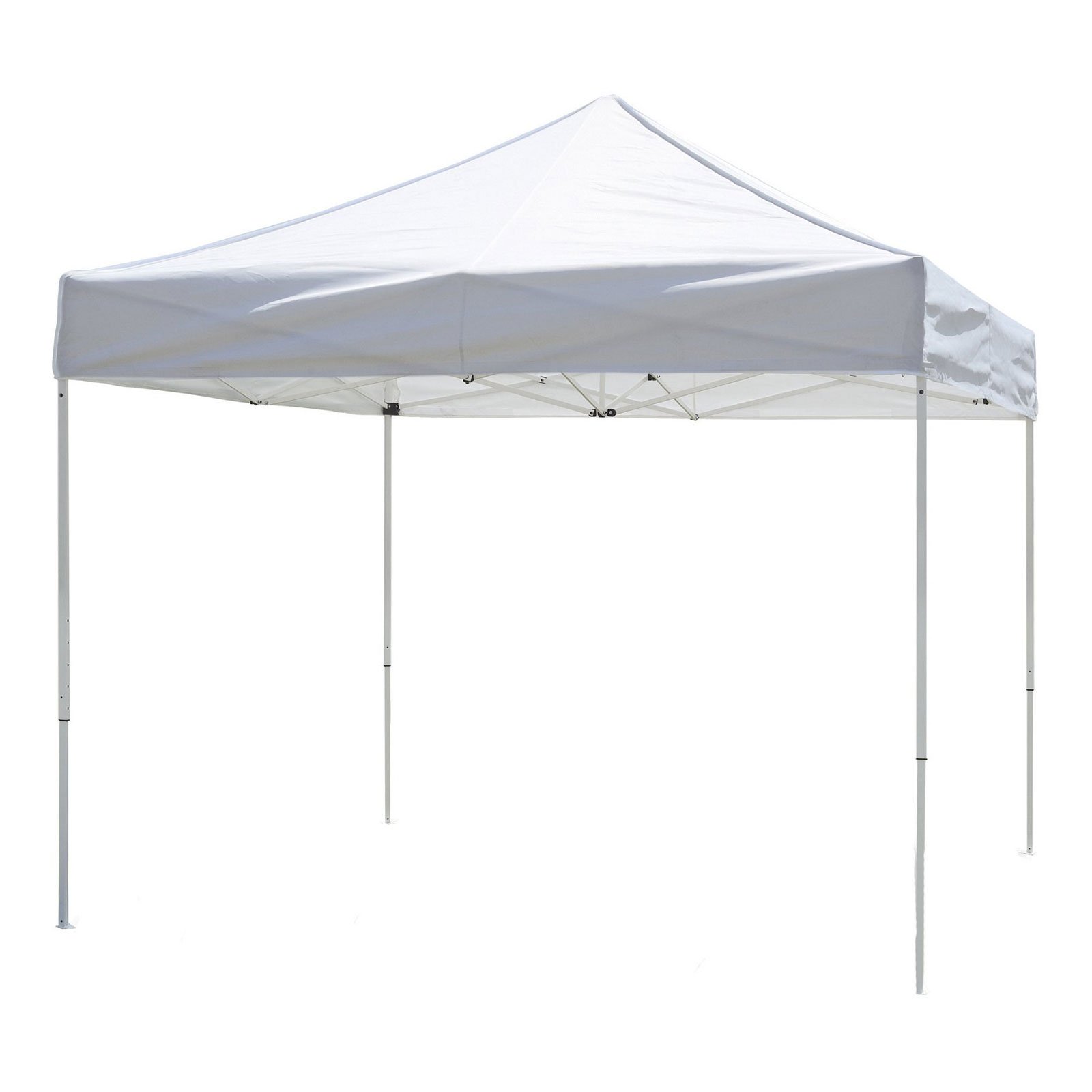 Z-Shade 127363 10-ft L Square White Pop-Up Canopy