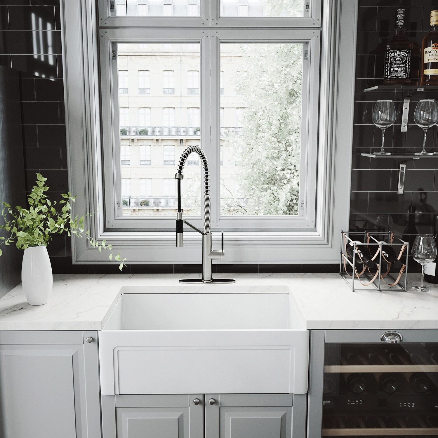 VIGO VG02027STK1 Kitchen-Faucets - View #6