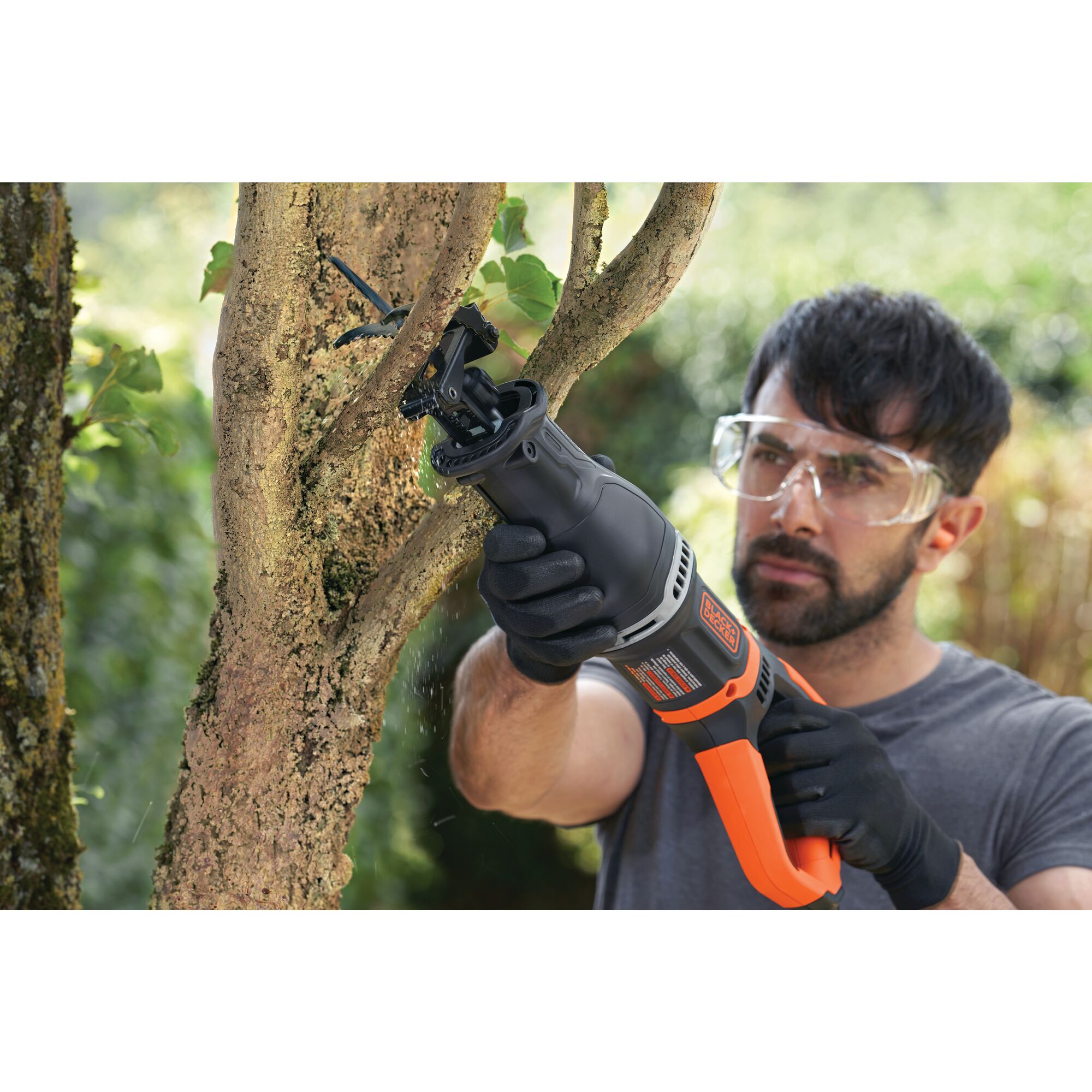 Electric Pruning Saw With Branch Holder, 7 Amp