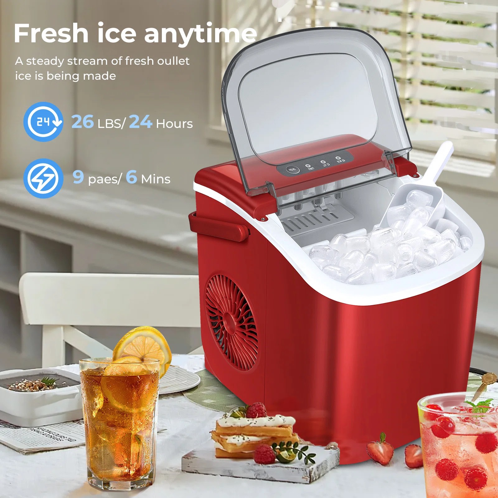 COWSAR LSIM-Z5812HR Ice-Makers - View #3