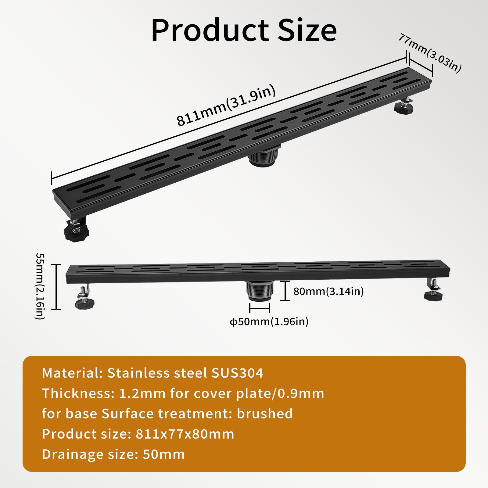BWE A-9FD07-B Drains-Flanges - View #7