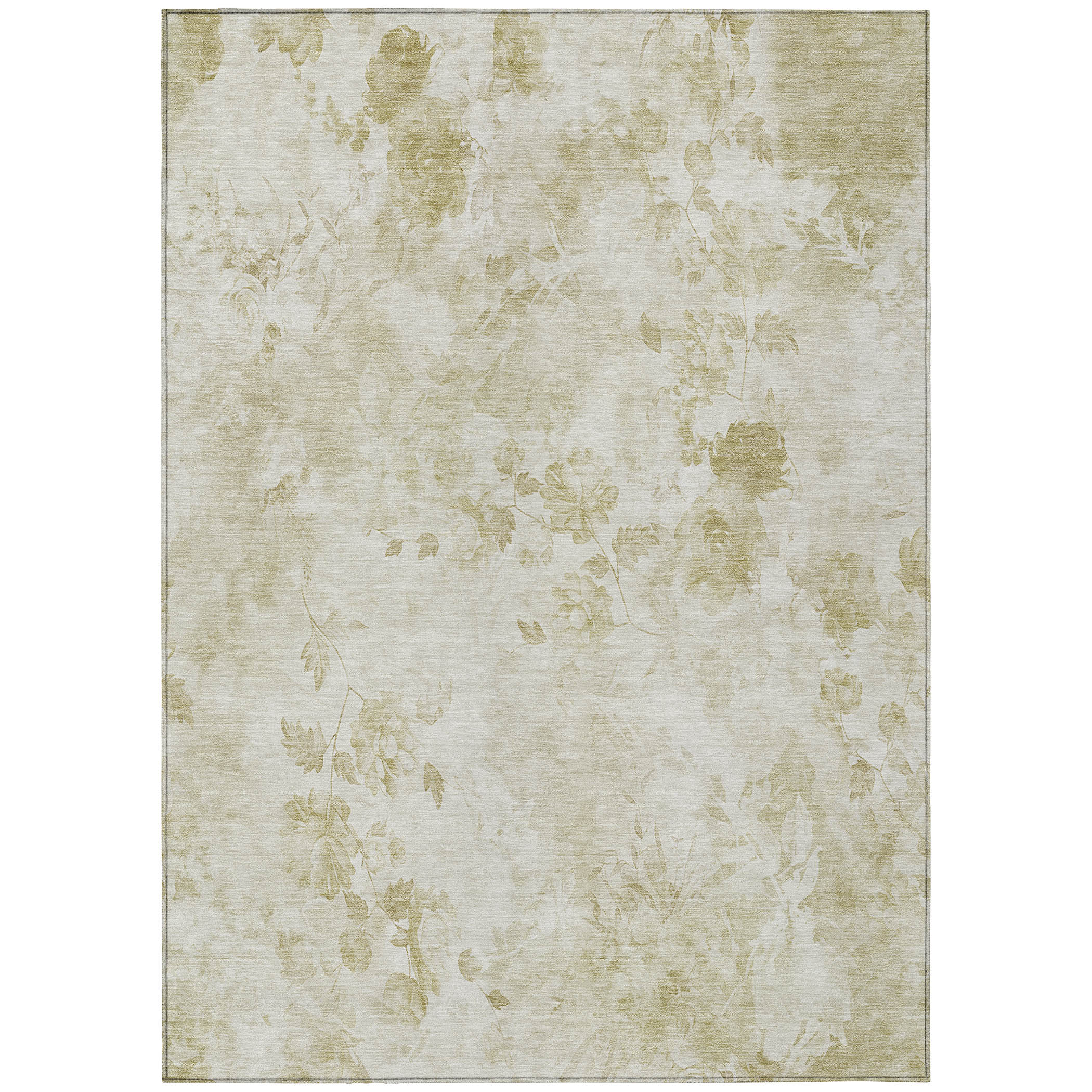 Addison Rugs ACN724KH3X5 Chantille ACN724KH 3 x 5 (ft) Polyester Khaki Rectangular Indoor/Outdoor Geometric Machine washable Area rug