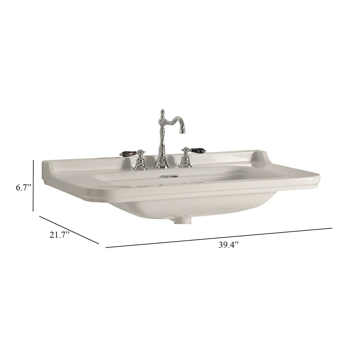 WS Bath Collections NOBLE 4142K1.03 Bath-Sink - View #7