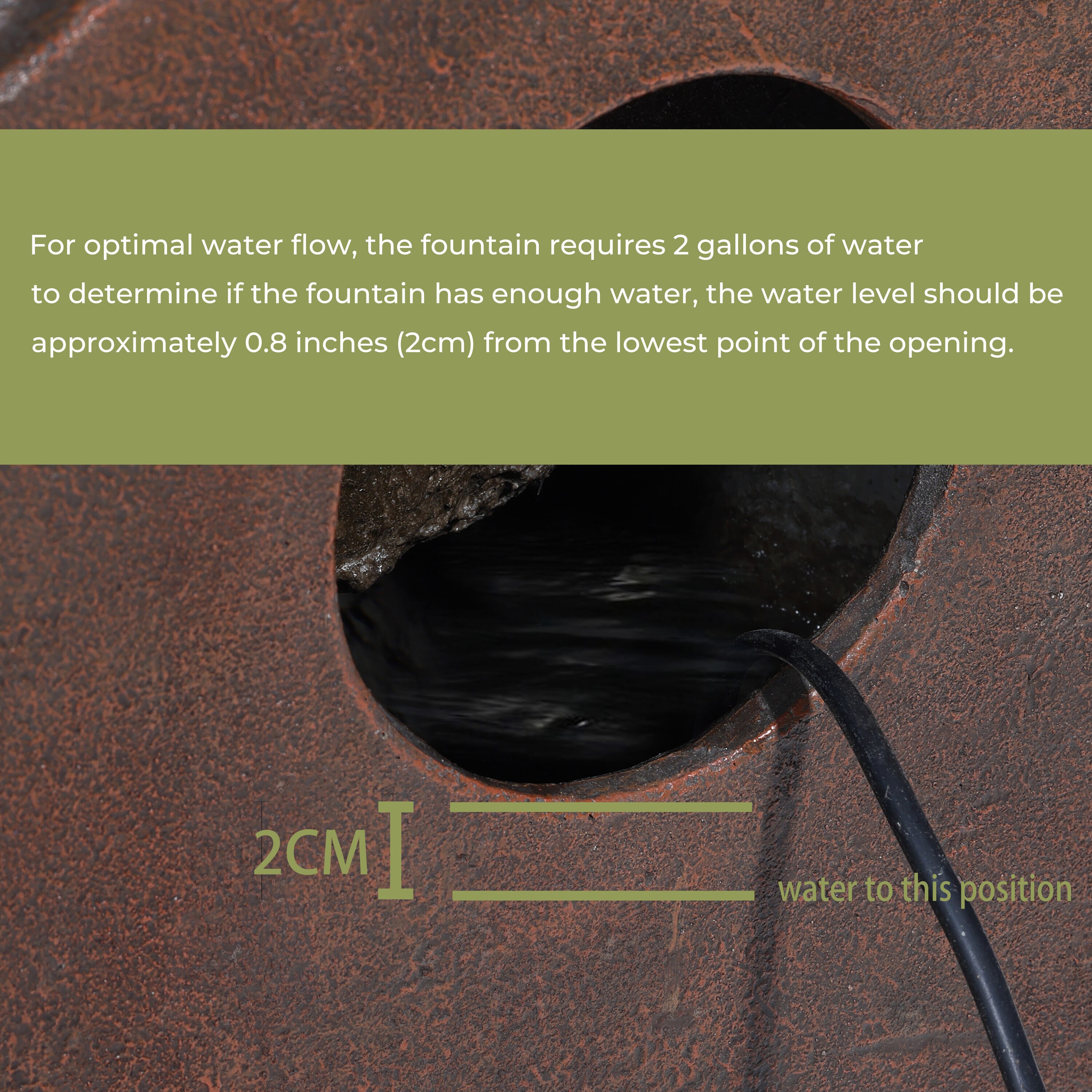 LuxenHome WHF608 fountains - View #10
