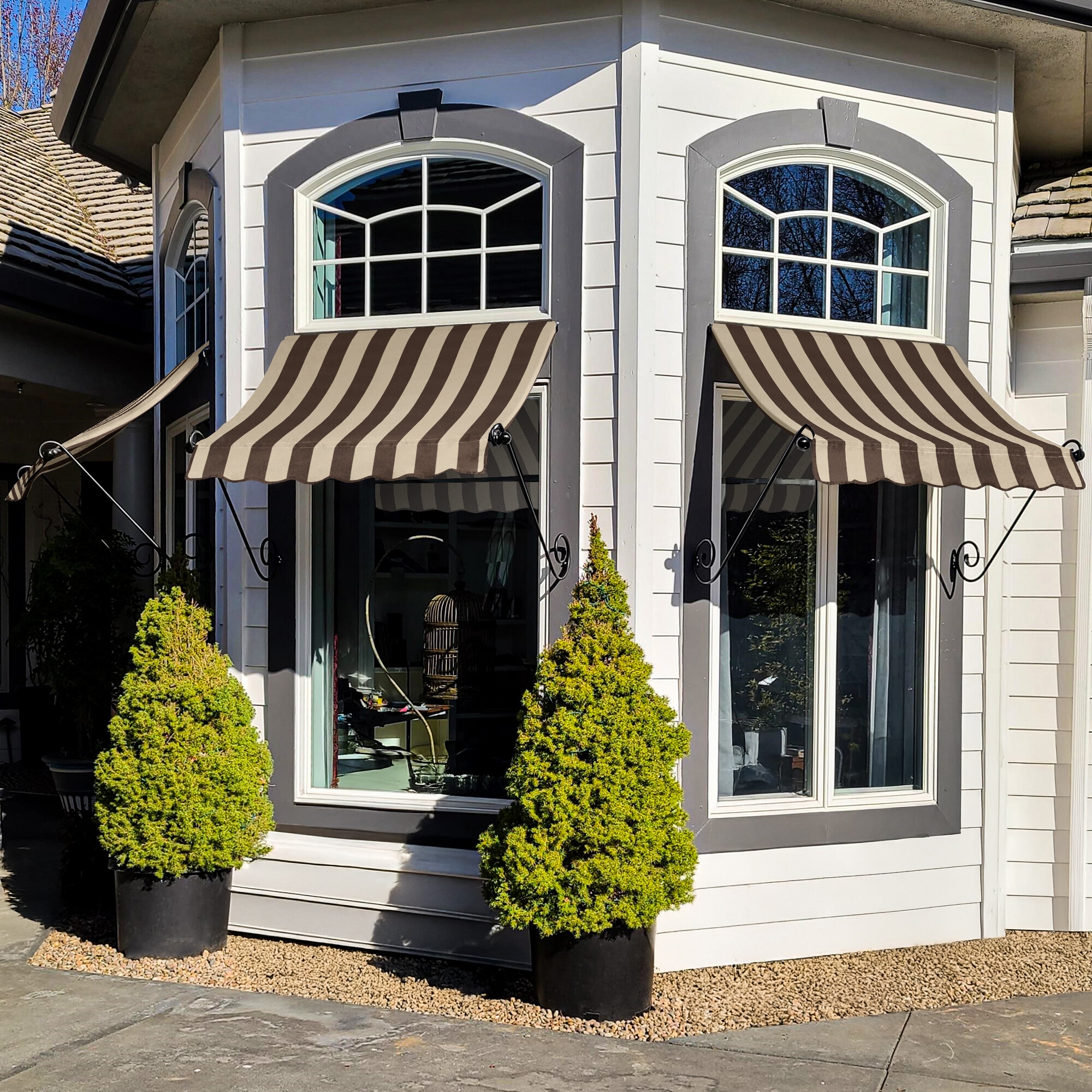 Awntech ECH1836-L-8BRNT awnings - View #2