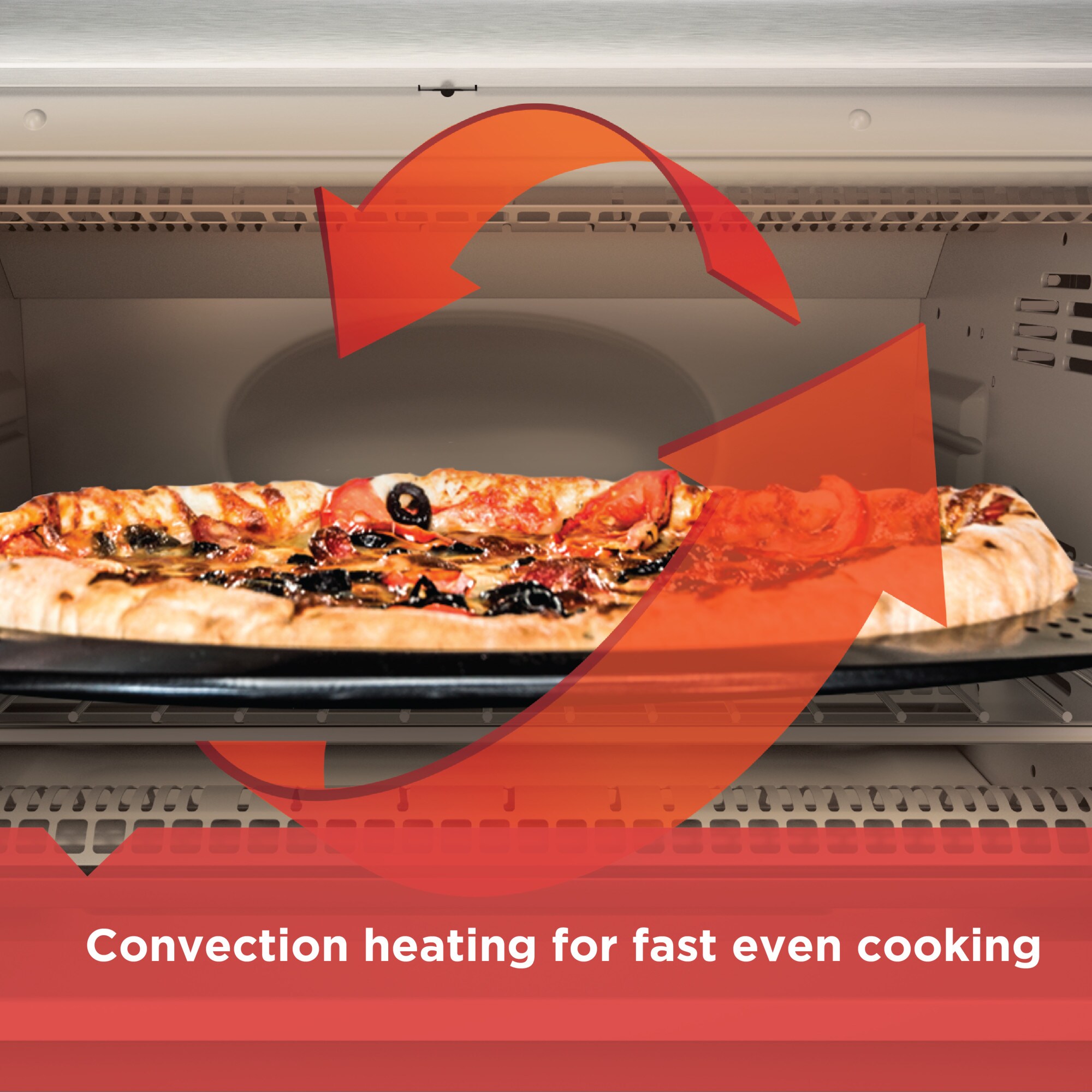 8-Slice Digital Extra-Wide Convection Oven