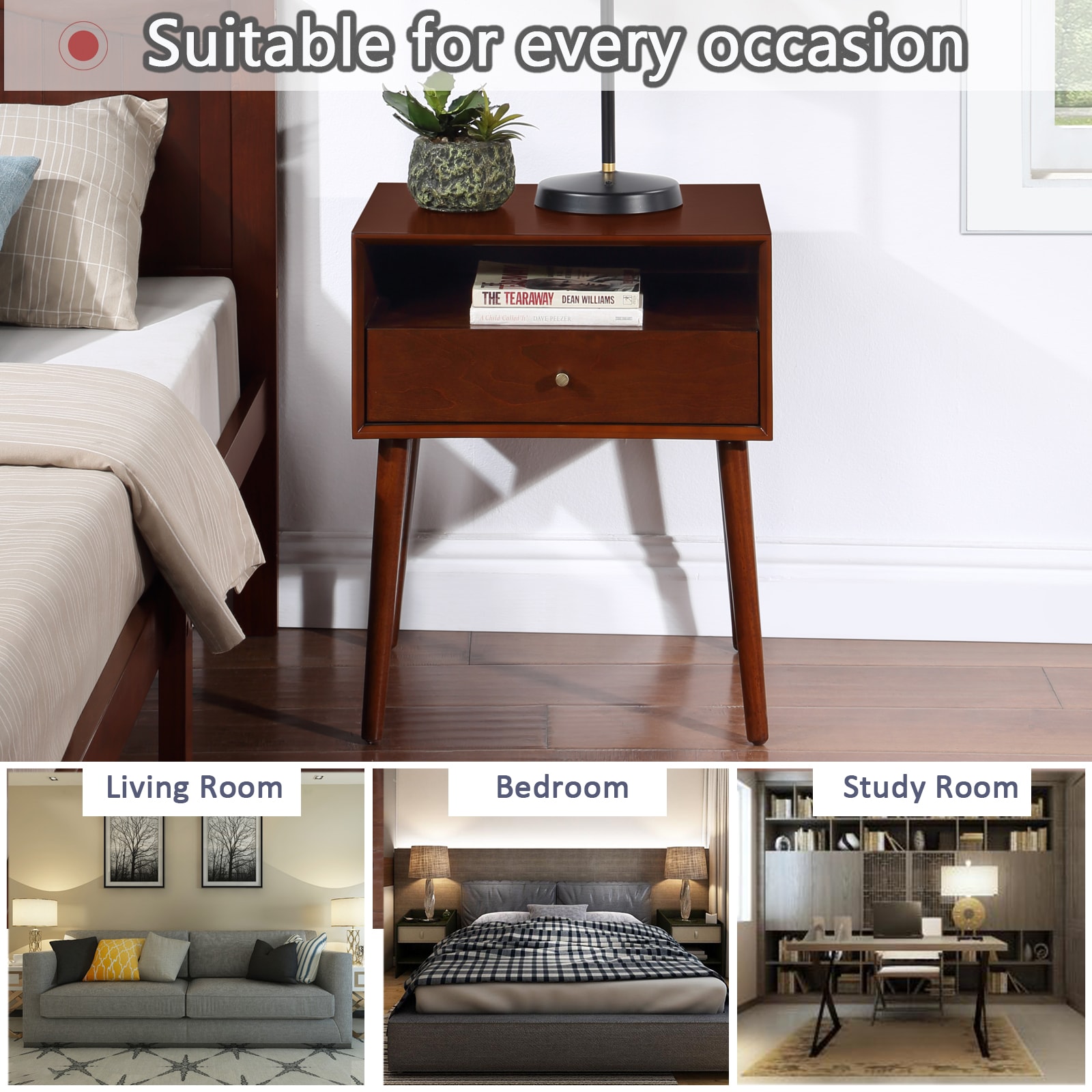 Kahomvis FB-QPN1-477 nightstands - View #6