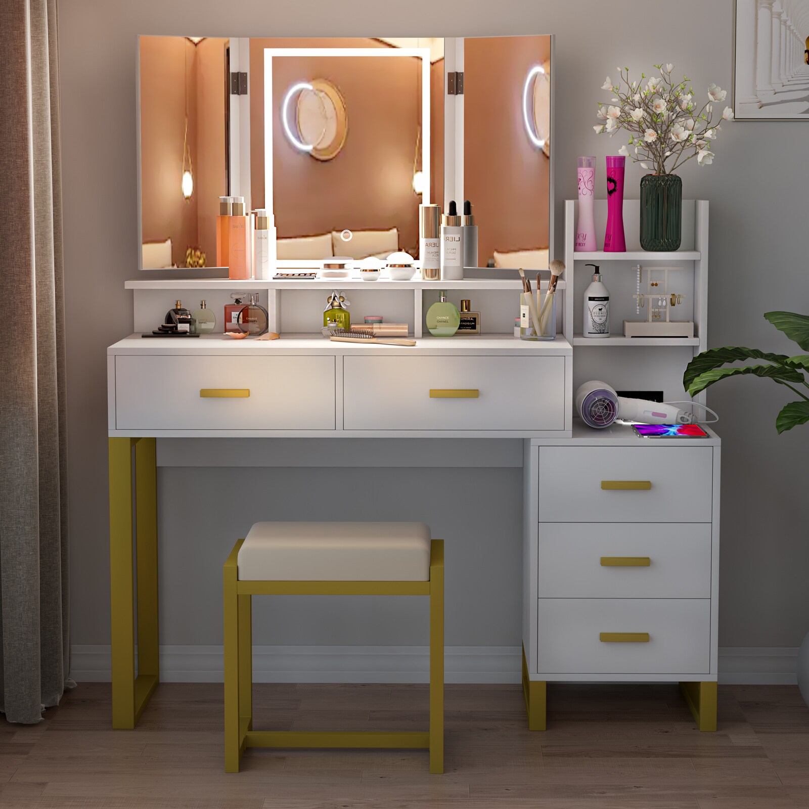 PAKASEPT TTBLXX07281020 Bedroom-Vanities - View #2
