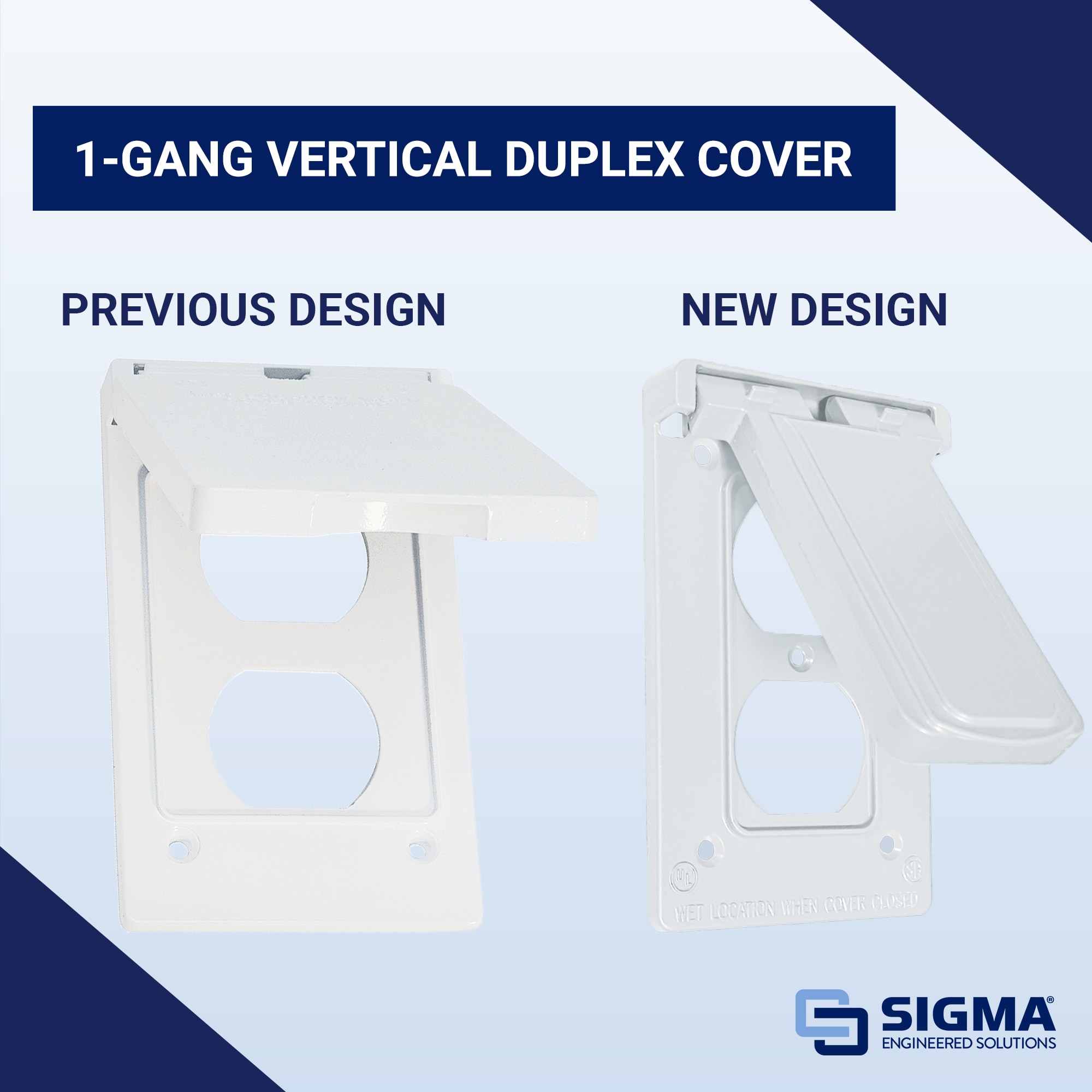 Sigma Engineered Solutions 14246WH Electrical-Box-Covers - View #3