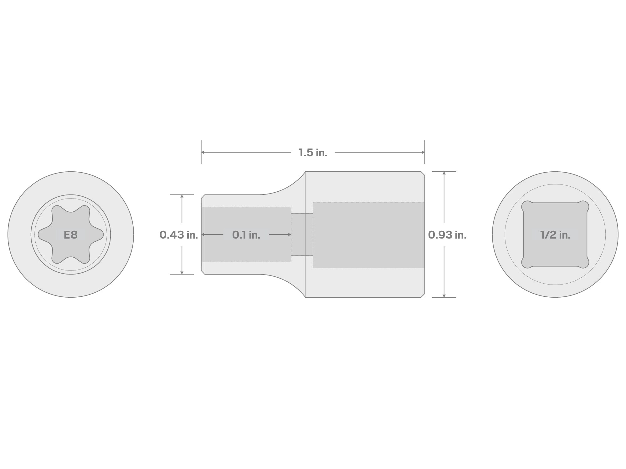 TEKTON SHD22408 Driver-Sockets - View #2