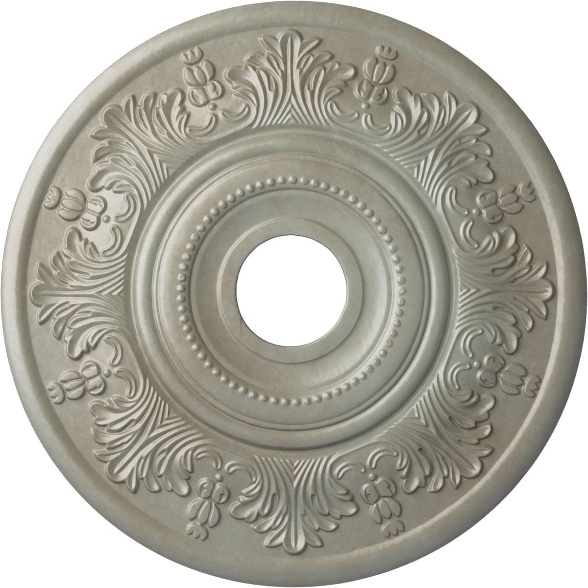 Ekena Millwork CM20VIFLS Vienna 20-in W x 20-in L Painted Flash Gold Polyurethane Whole Ceiling Medallion
