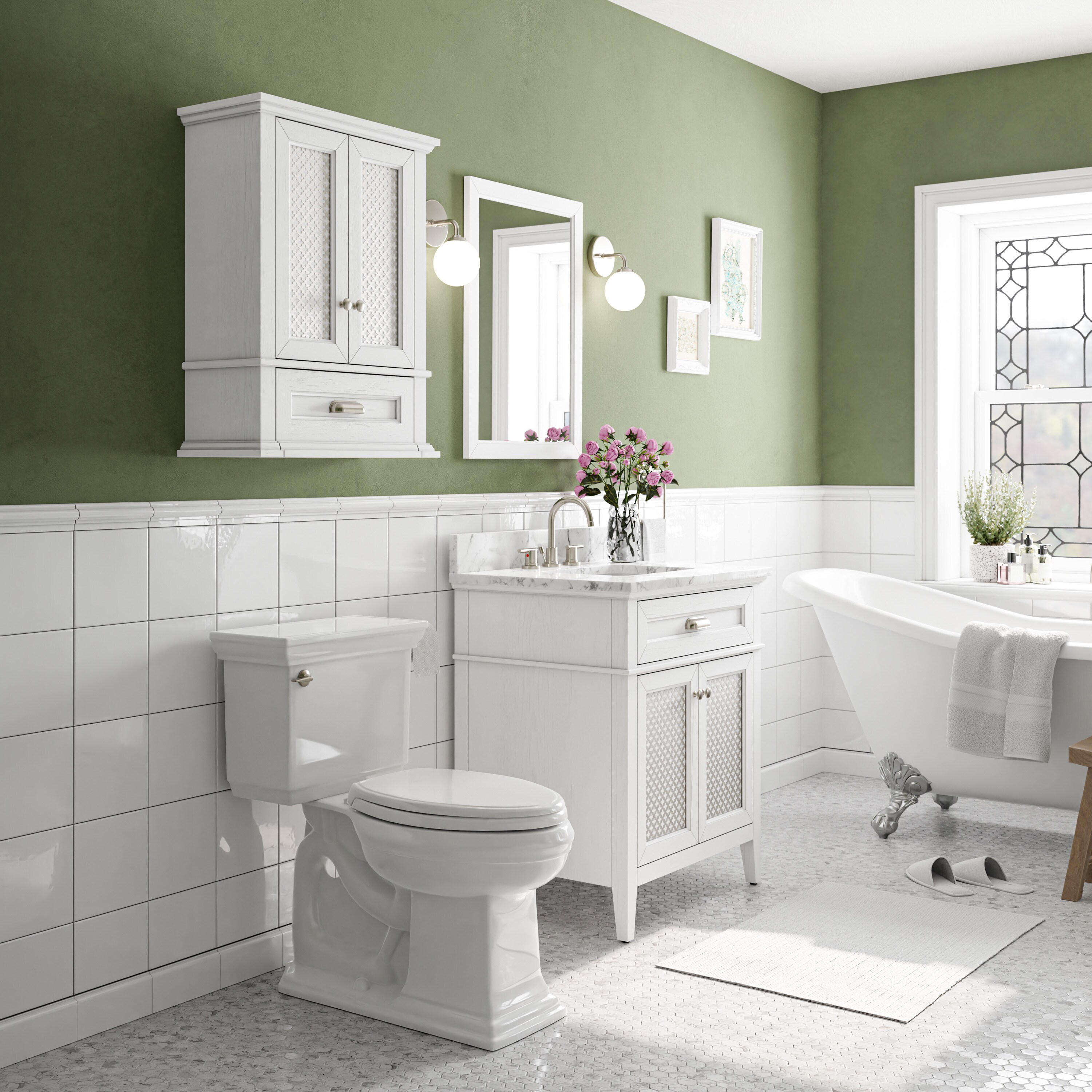 Nicole Curtis 1922WC-24-341 Bathroom-Wall-Cabinets - View #11