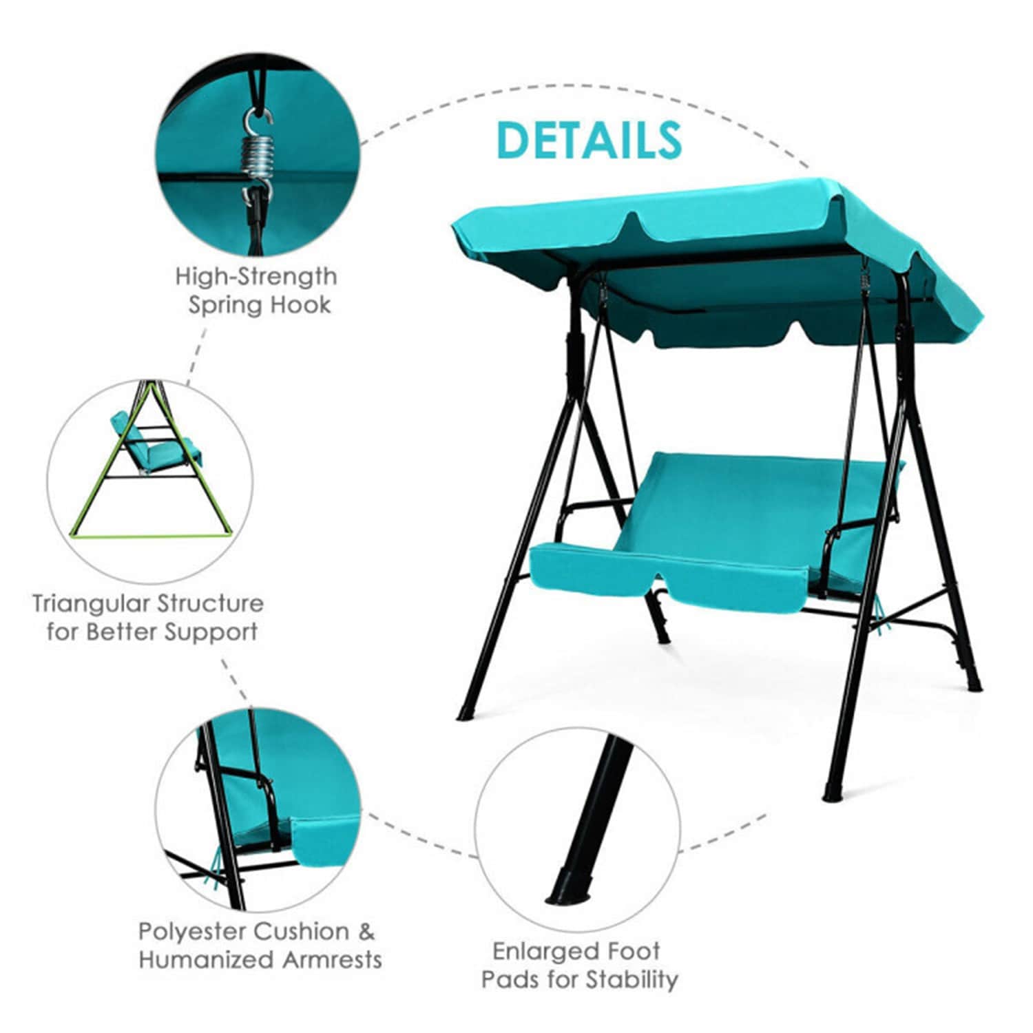 Mondawe 037-HY Swing-Gliders - View #6