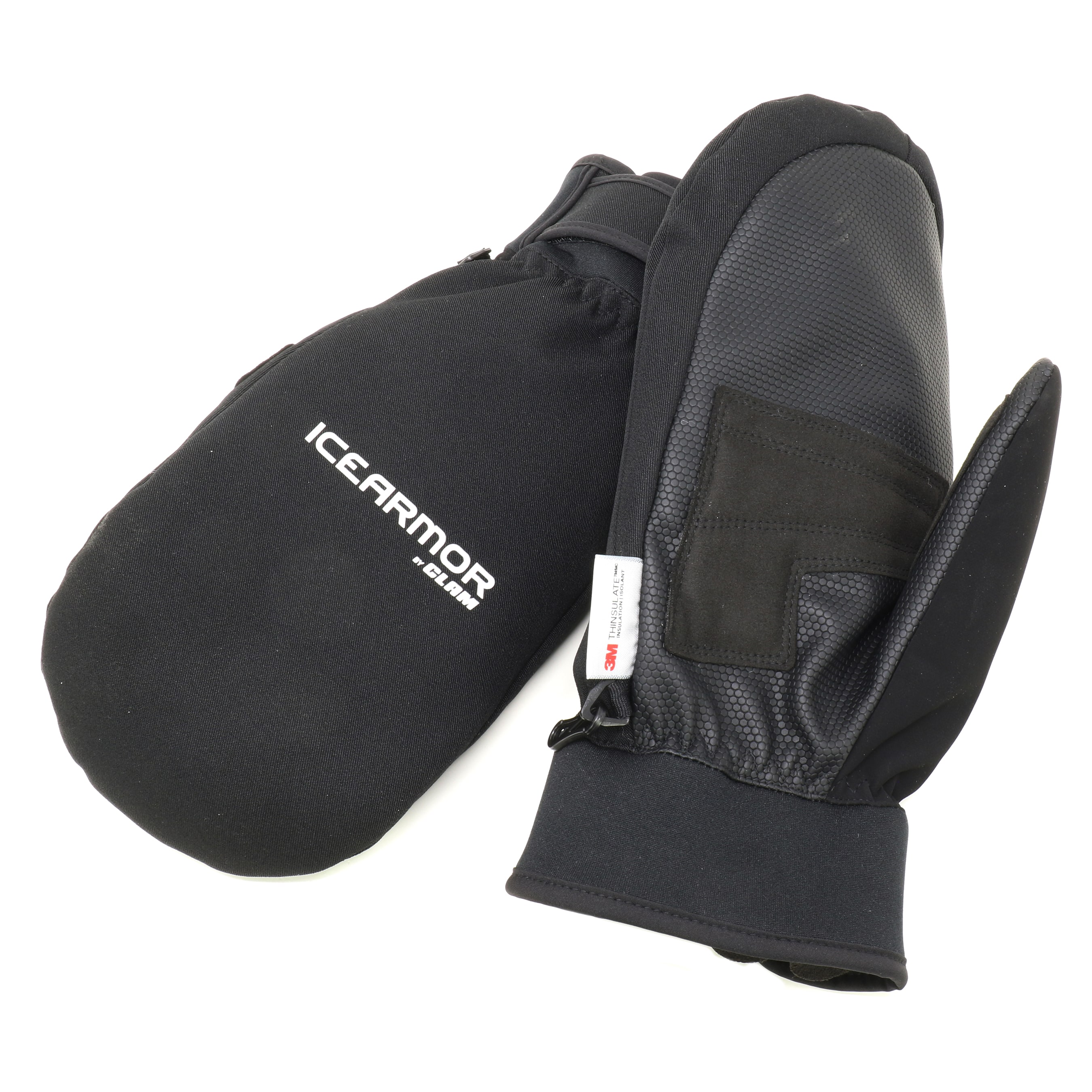 Clam Outdoors Delta Men's Ice Fishing Mitts, Black, Adult 2XL/3XL, 3-Year  Warranty, Lightweight & Warm with 3M Thinsulate Insulation in the Fishing  Gear & Apparel department at