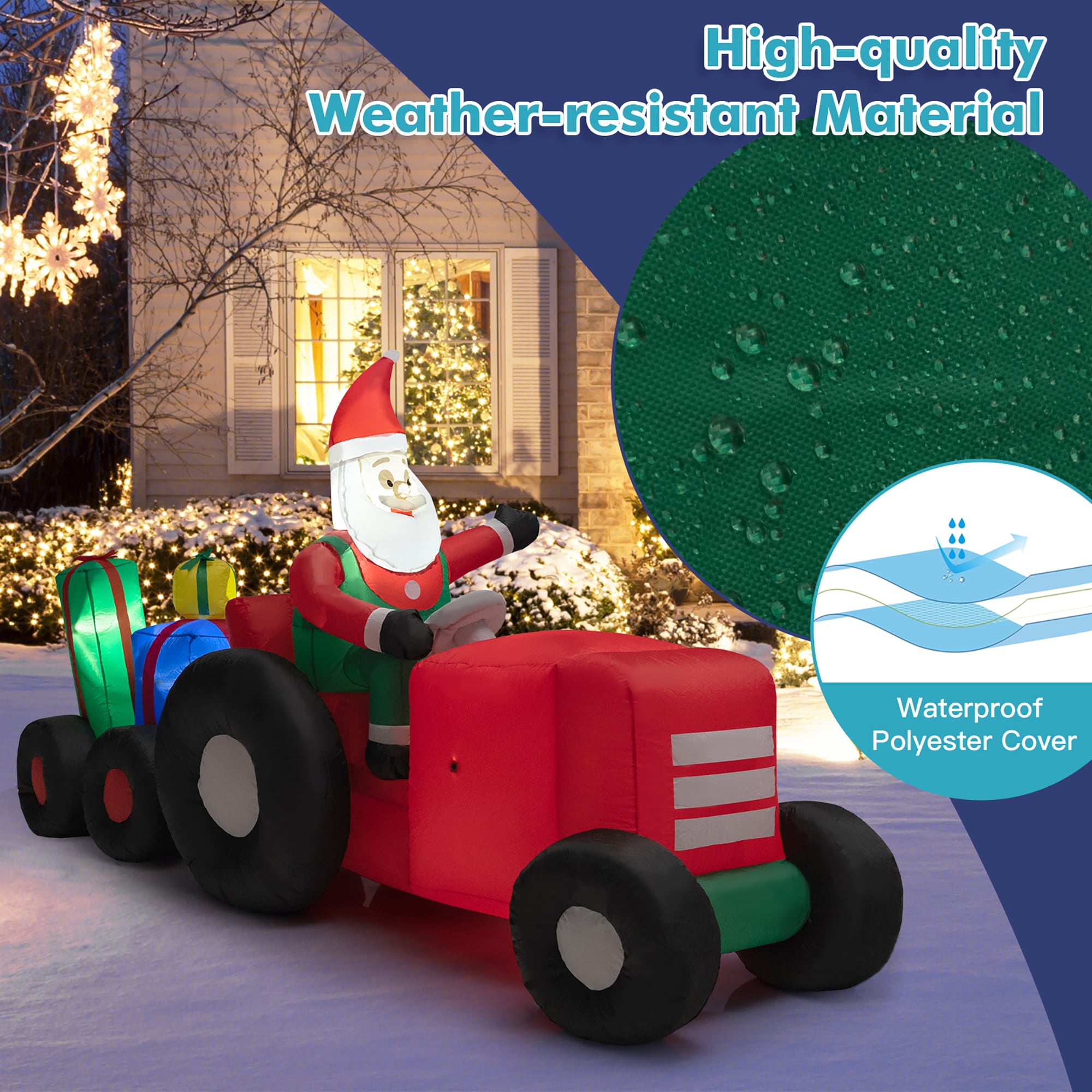 Costway LWS00694 Christmas-Inflatables - View #5