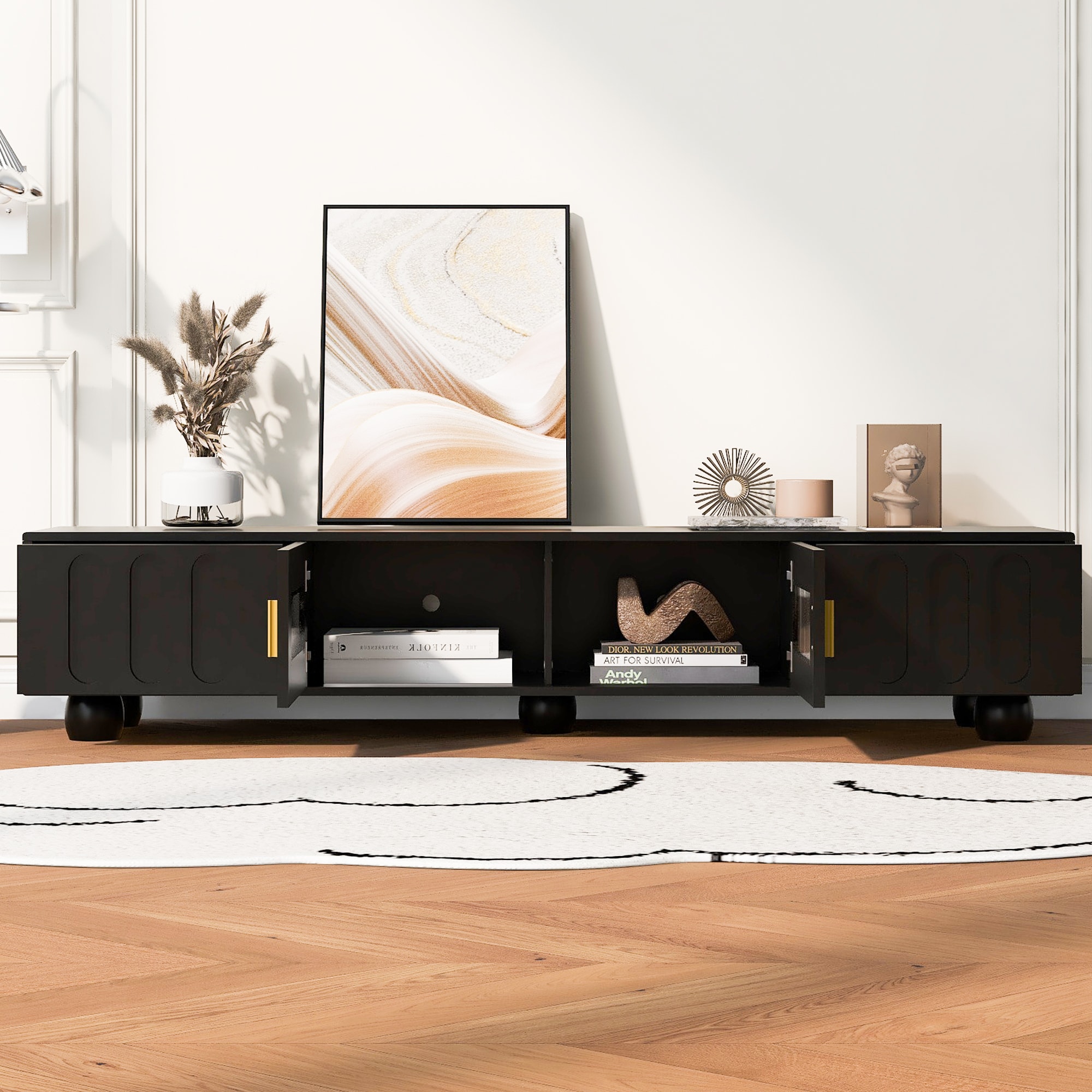 JIMSMAISON JMUCTS24B Tv-Stands - View #3