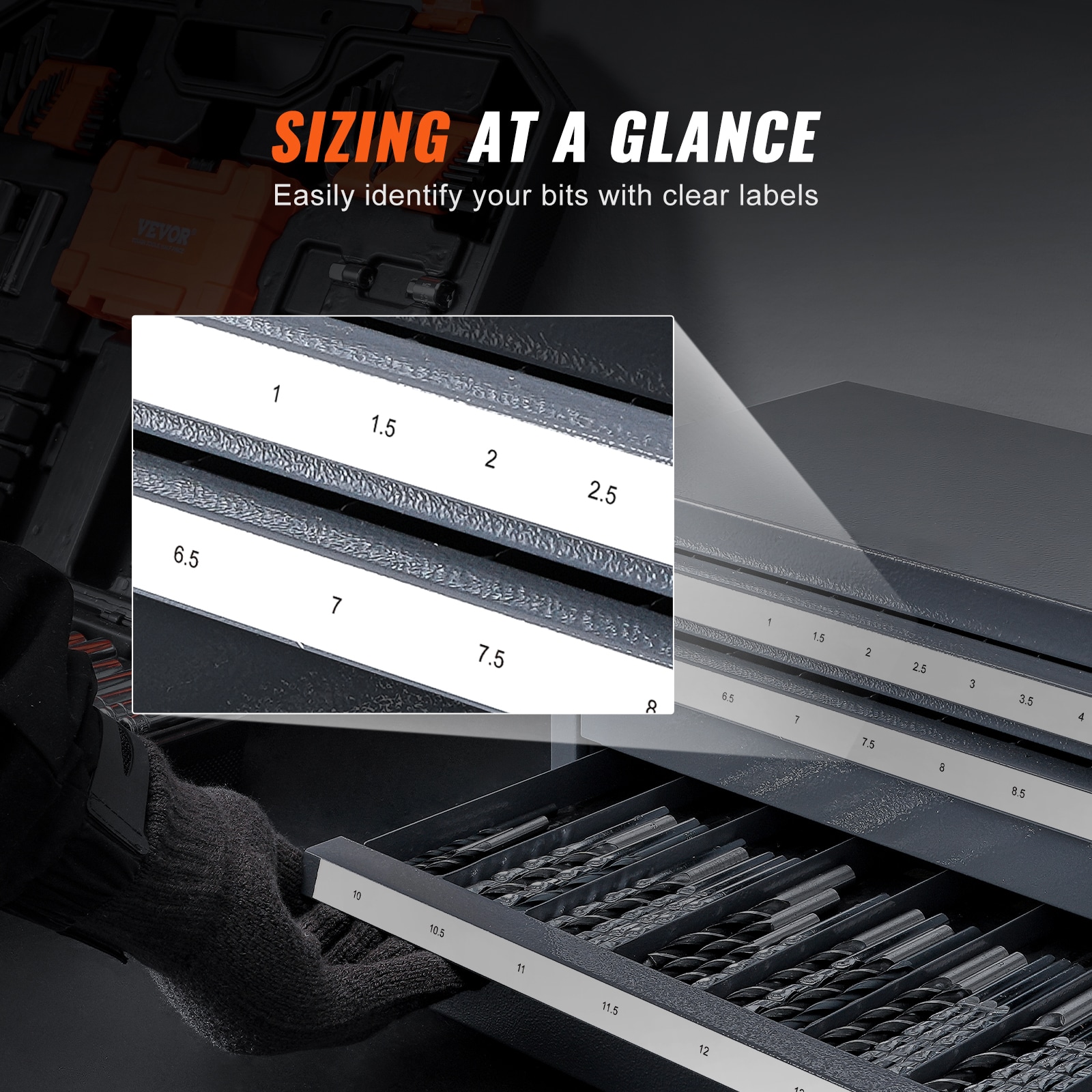 VEVOR SCZTFP1MM13MM3WFMV0 Tool-Boxes - View #5