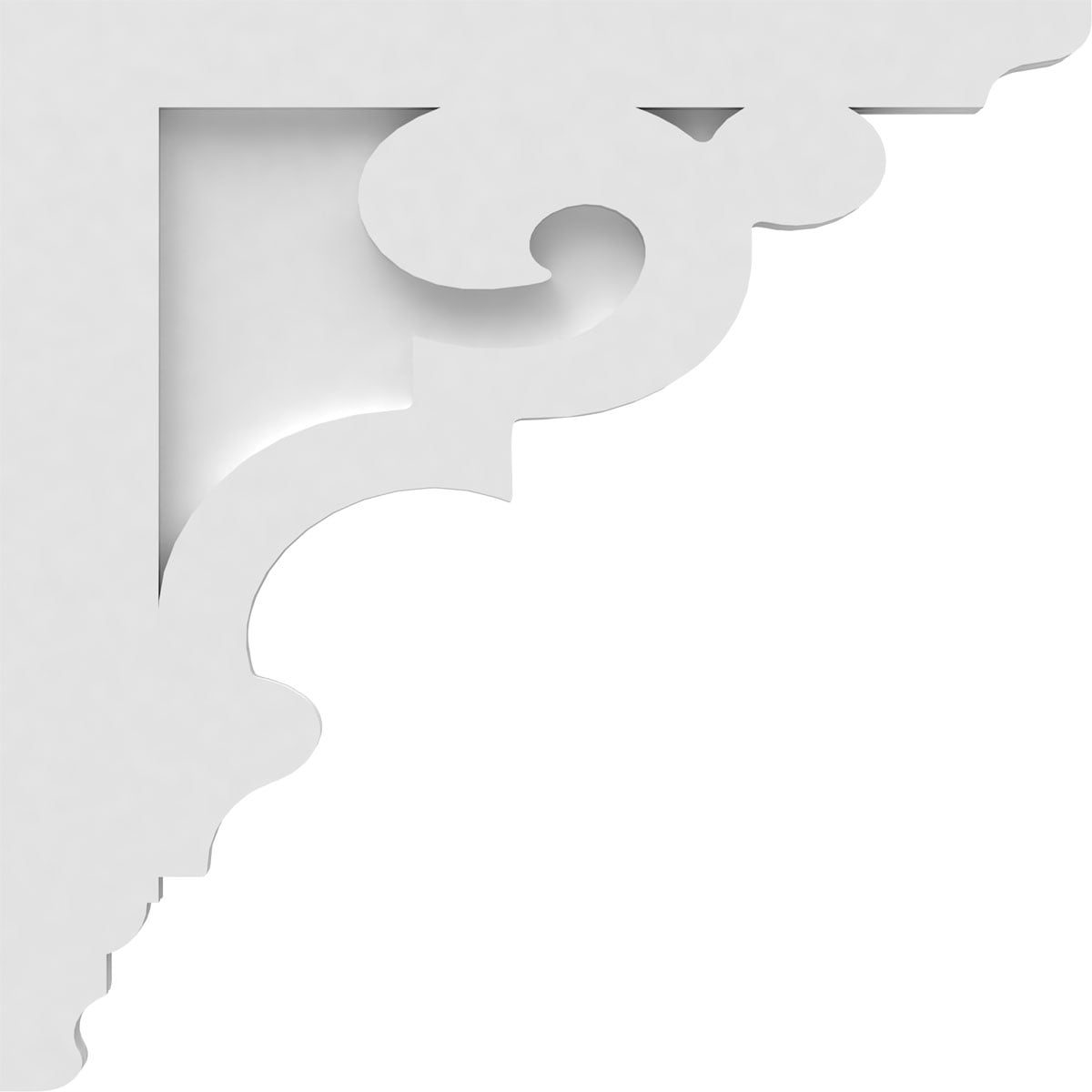 Ekena Millwork CORP01X22X22PR corbels - View #3