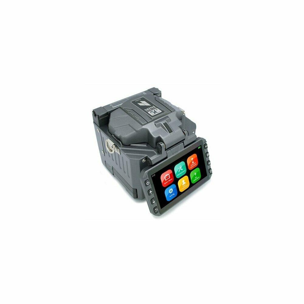  TCNCD340670 Fiberfox America FBF-MINI-5C Core Alignment Fusion Splicer with 4 Motors and Cleaver