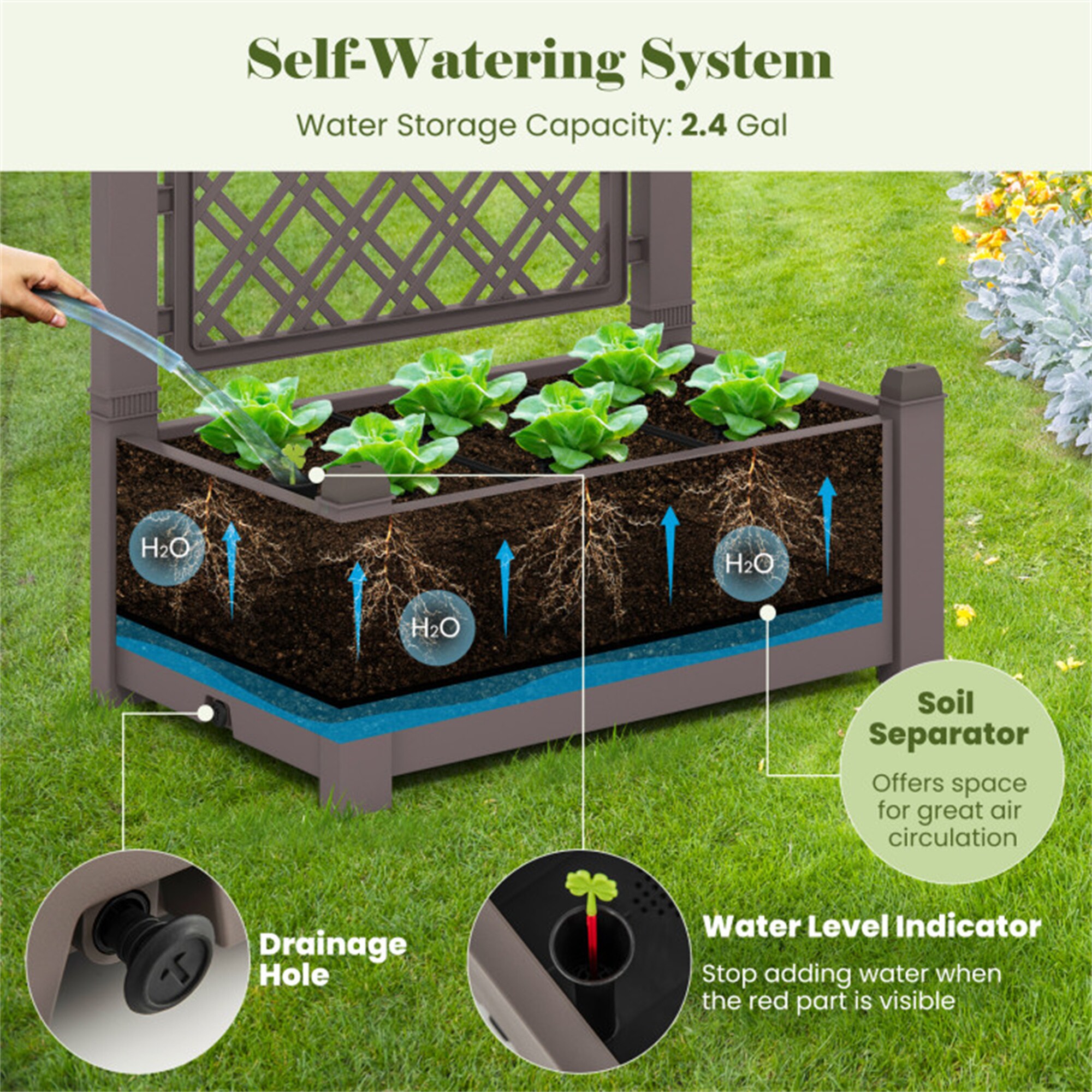 BABOOM BOM-T4185CF-CO Raised-Planter-Boxes - View #7