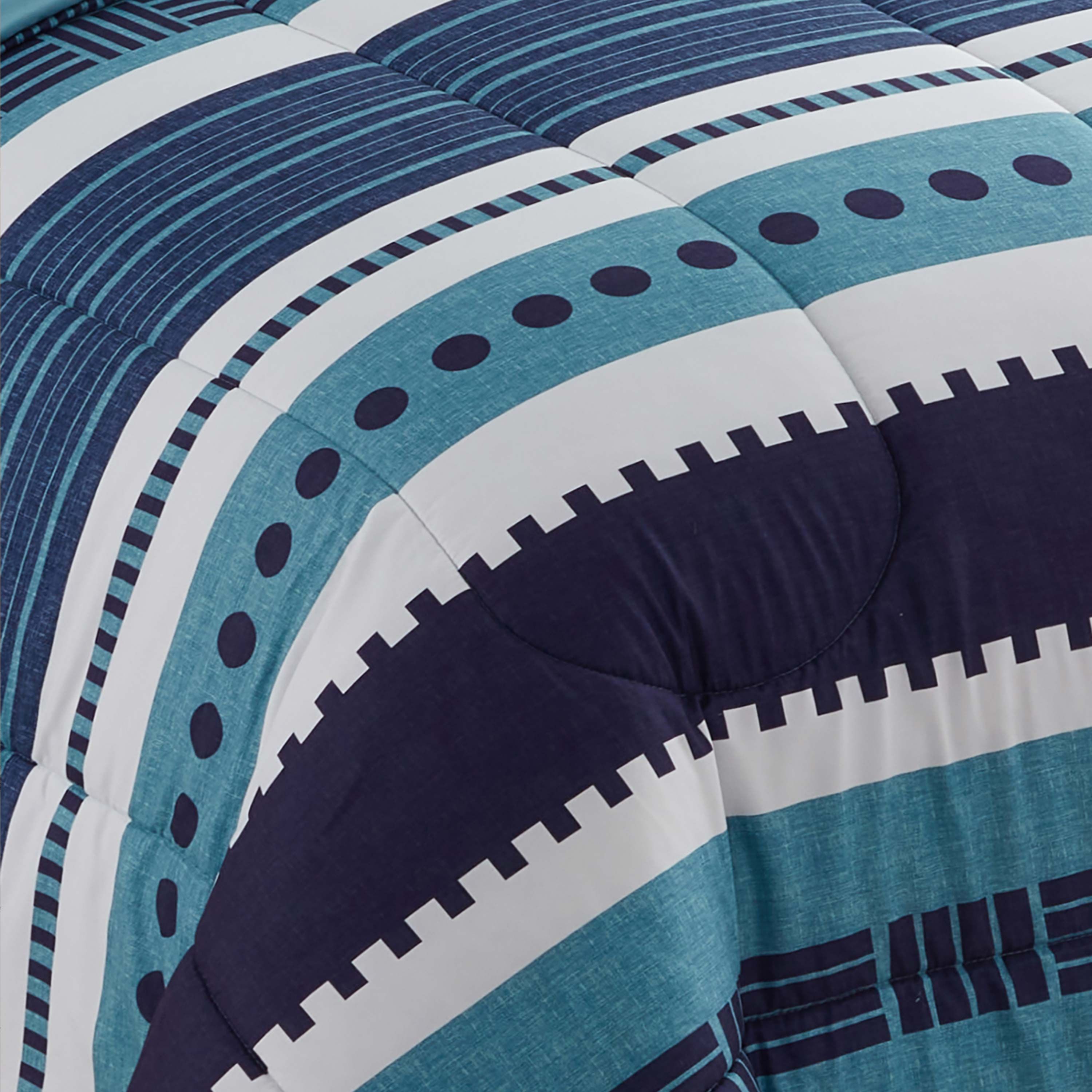 Sweet Home Collection LOW-7PC-BIAB-MARI-T bedding - View #3