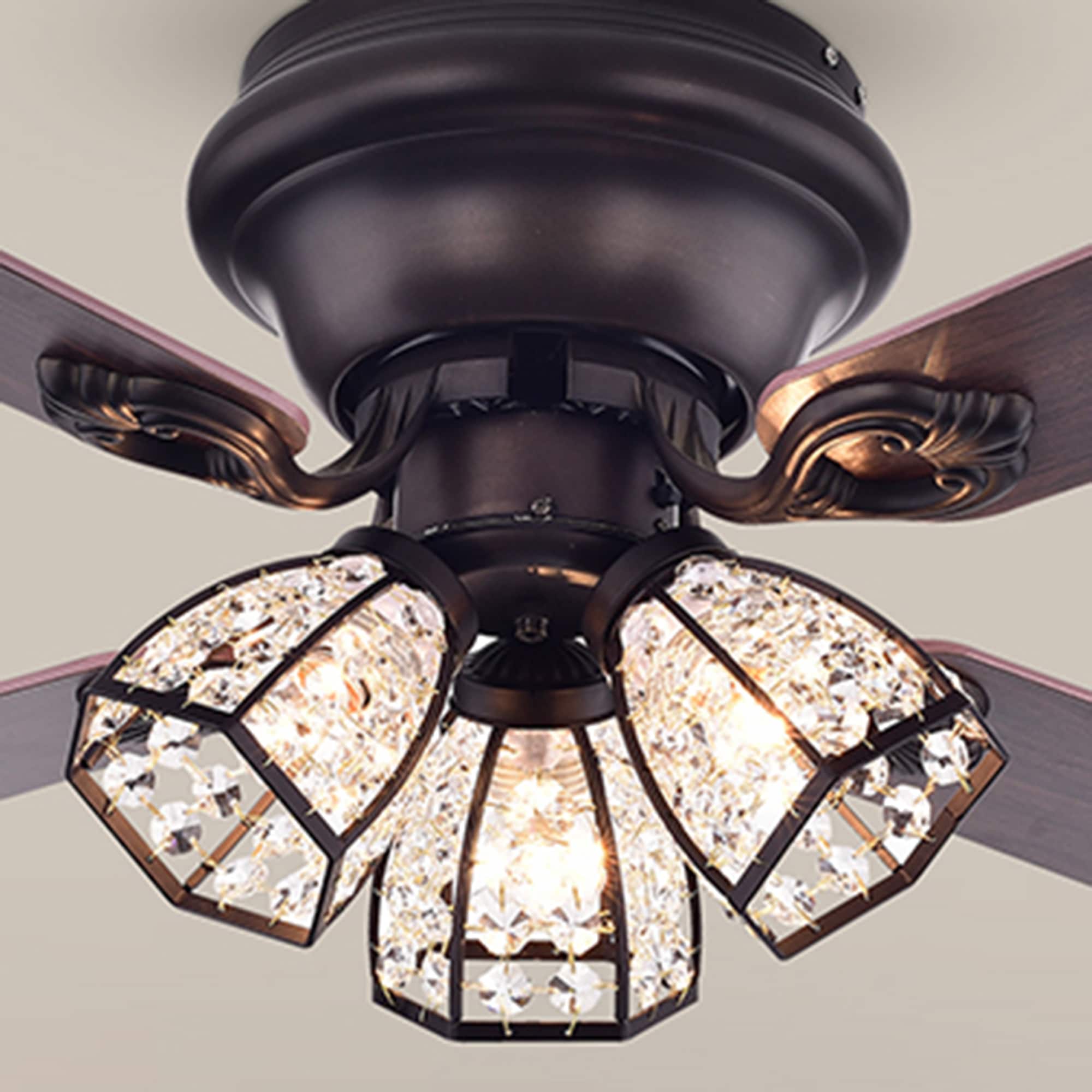 Home Accessories Inc CFL-8173REMO/AB Ceiling-Fans - View #3