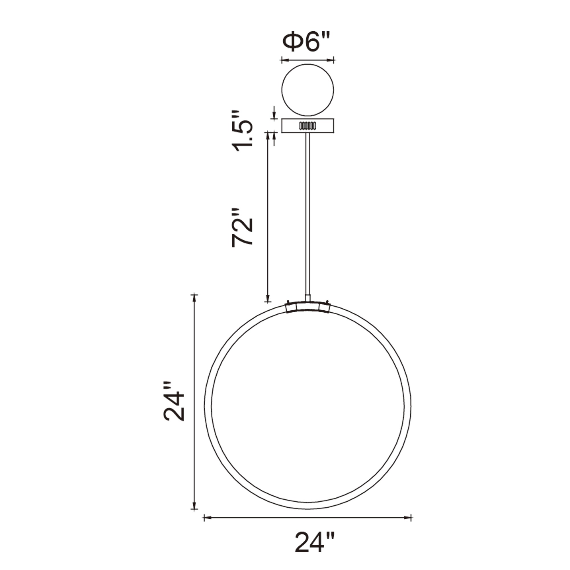 CWI Lighting 1273P24-1-602 b090015 - View #9