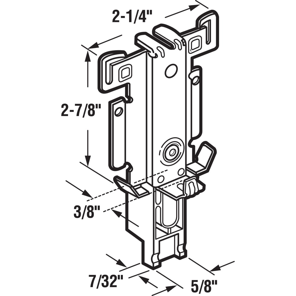 Prime-Line N 6551 Sliding-Closet-Door-Rollers - View #2