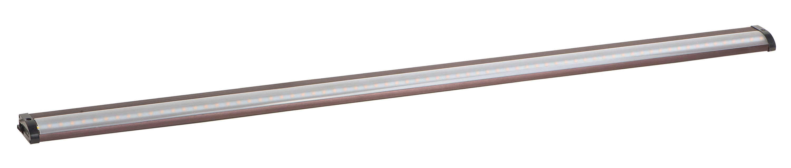 Maxim Lighting 89904BRZ CounterMax 40-in Hardwired/plug-in LED Under Cabinet Light Bar Light
