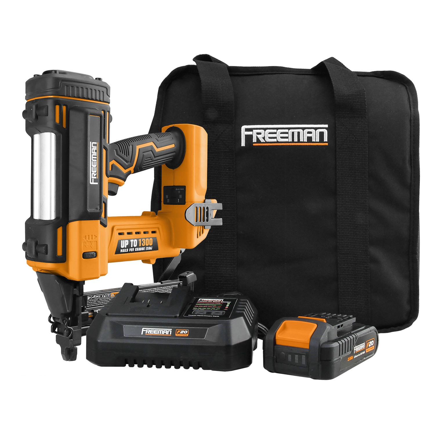FREEMAN 2-in 16-Gauge Cordless Brad Nailer (Battery & Charger Included) in  the Brad Nailers department at