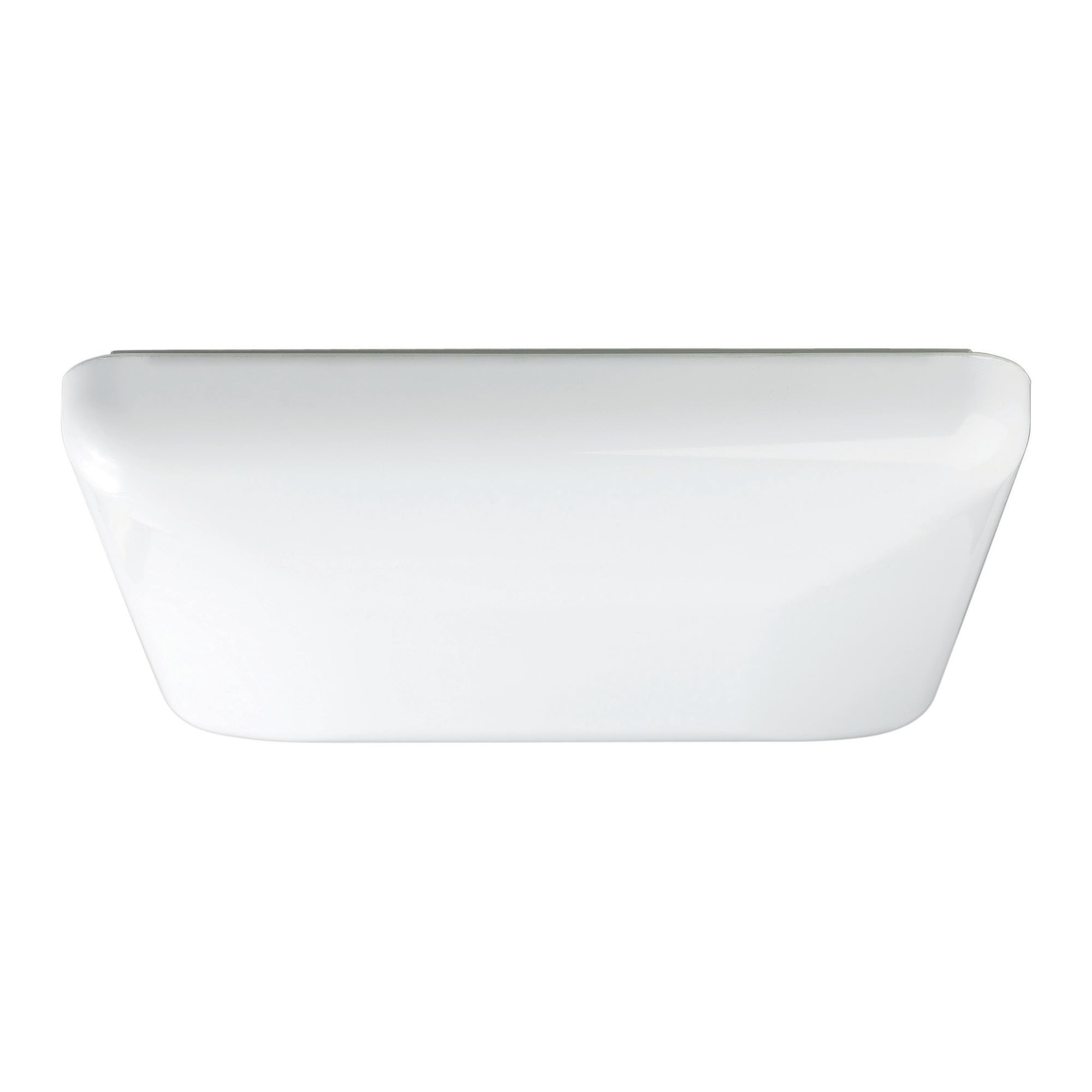 Forte Lighting 20020-02-03 Tilson 2 -Light 14.5-in Protective shell White Flush Mount Light