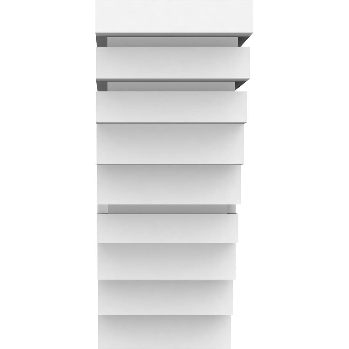 Ekena Millwork BKTP05X12X12LAN Exterior-Brackets-Braces - View #2