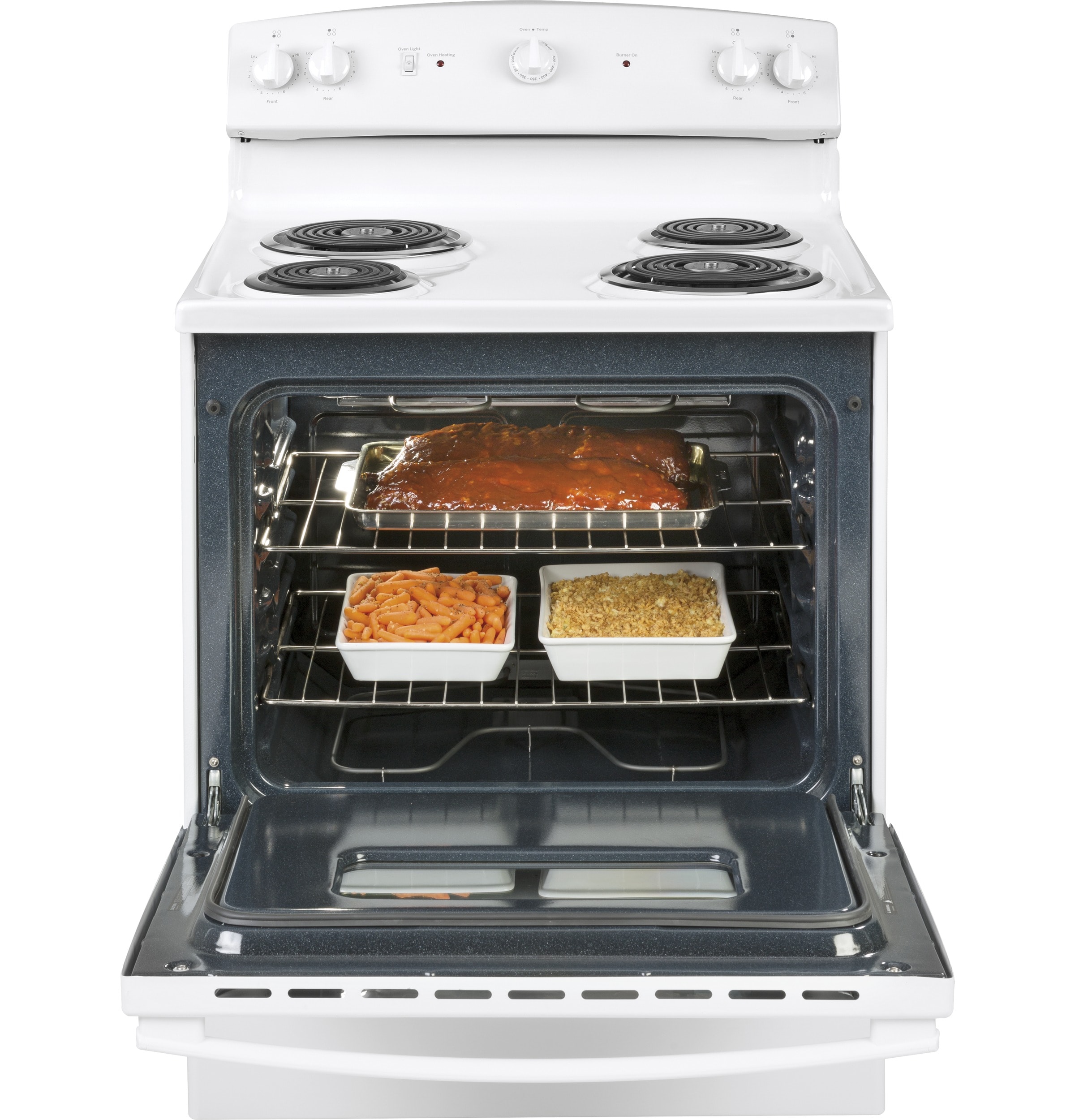 GE JBS160DMWW Freestanding-Electric-Ranges - View #4