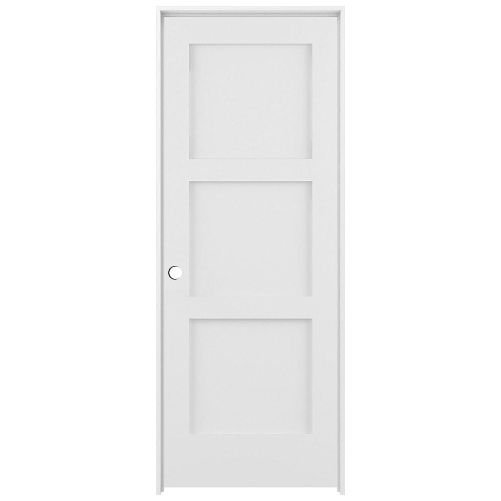 MA300 - MAHOGANY 3 PANEL SQUARE TOP INTERIOR DOOR (1-3/4)