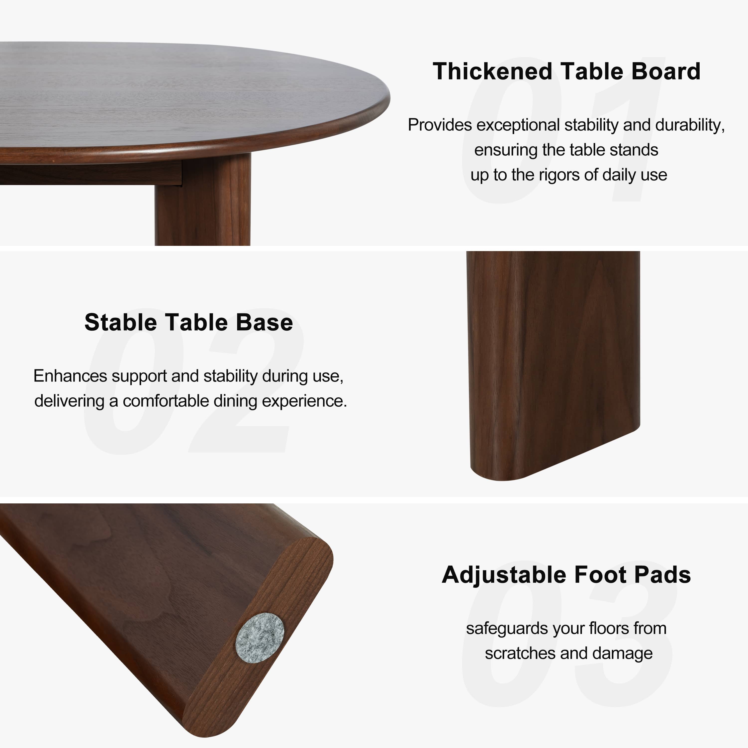Misty Moon LW0402-DT00146 Dining-Tables - View #7