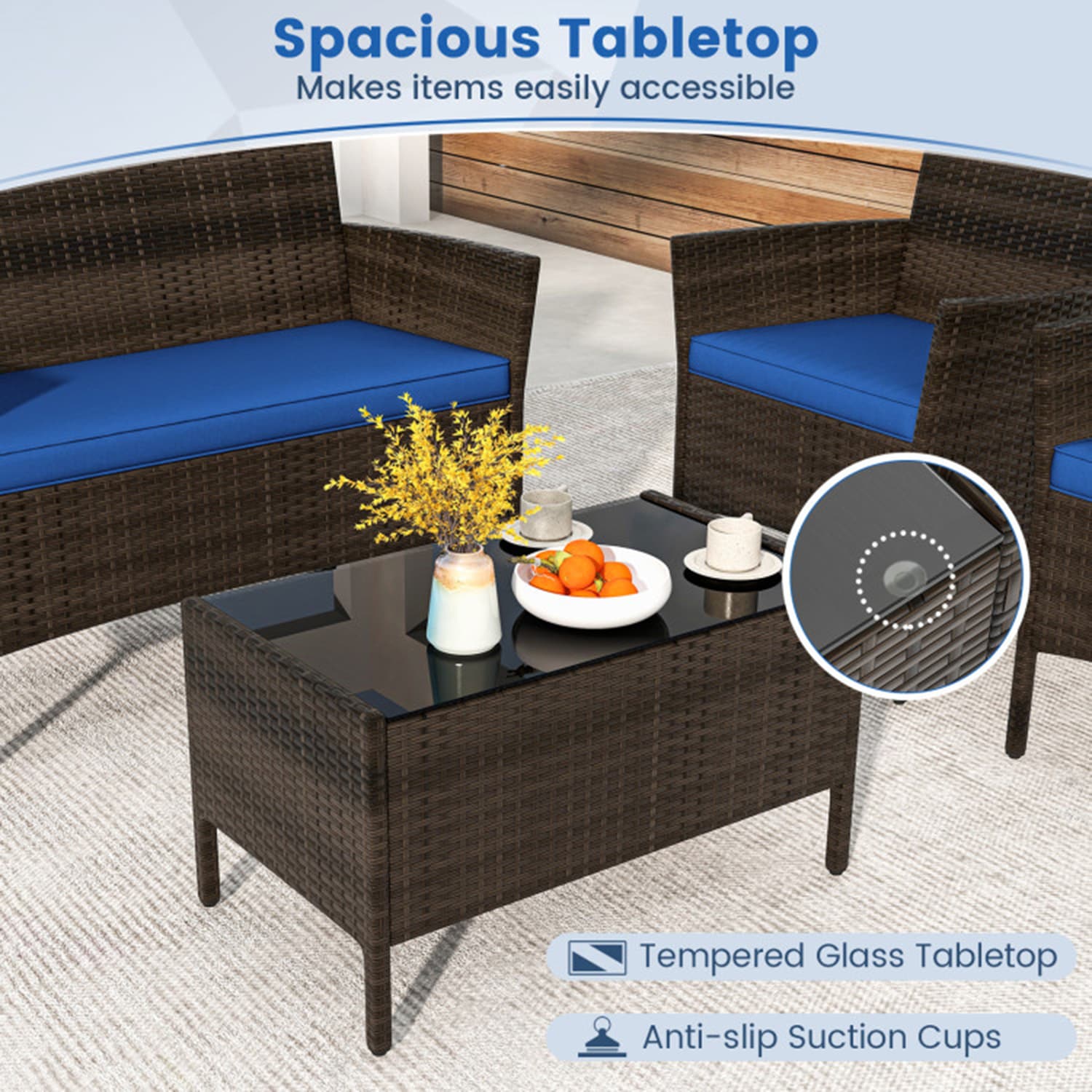 Mondawe 0481-HY Patio-Conversation-Sets - View #4