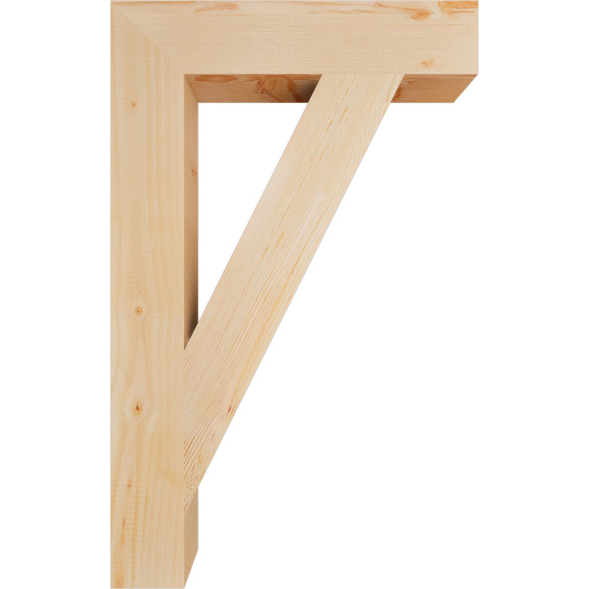 Ekena Millwork BKT04X20X32TRA05SDF Exterior-Brackets-Braces - View #3